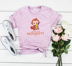 I Just Really Like Monkeys Ok? T-Shirt | I Love Monkeys Shirt | Cute Monkey Tee | Animal Lover Shirt
