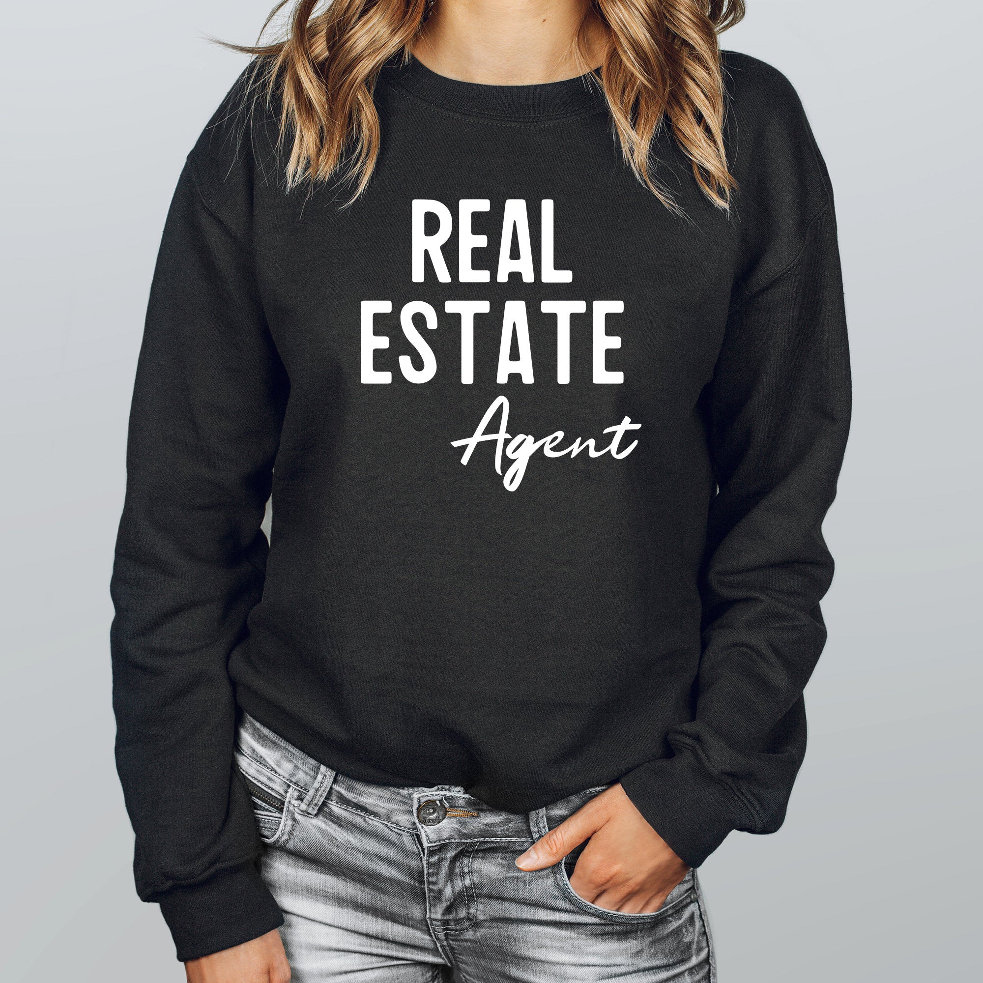 Real Estate Agent Sweatshirt, License to Sell Sweater, Gift for Real Estate Agent Hoodie, Real Estate Student Grad