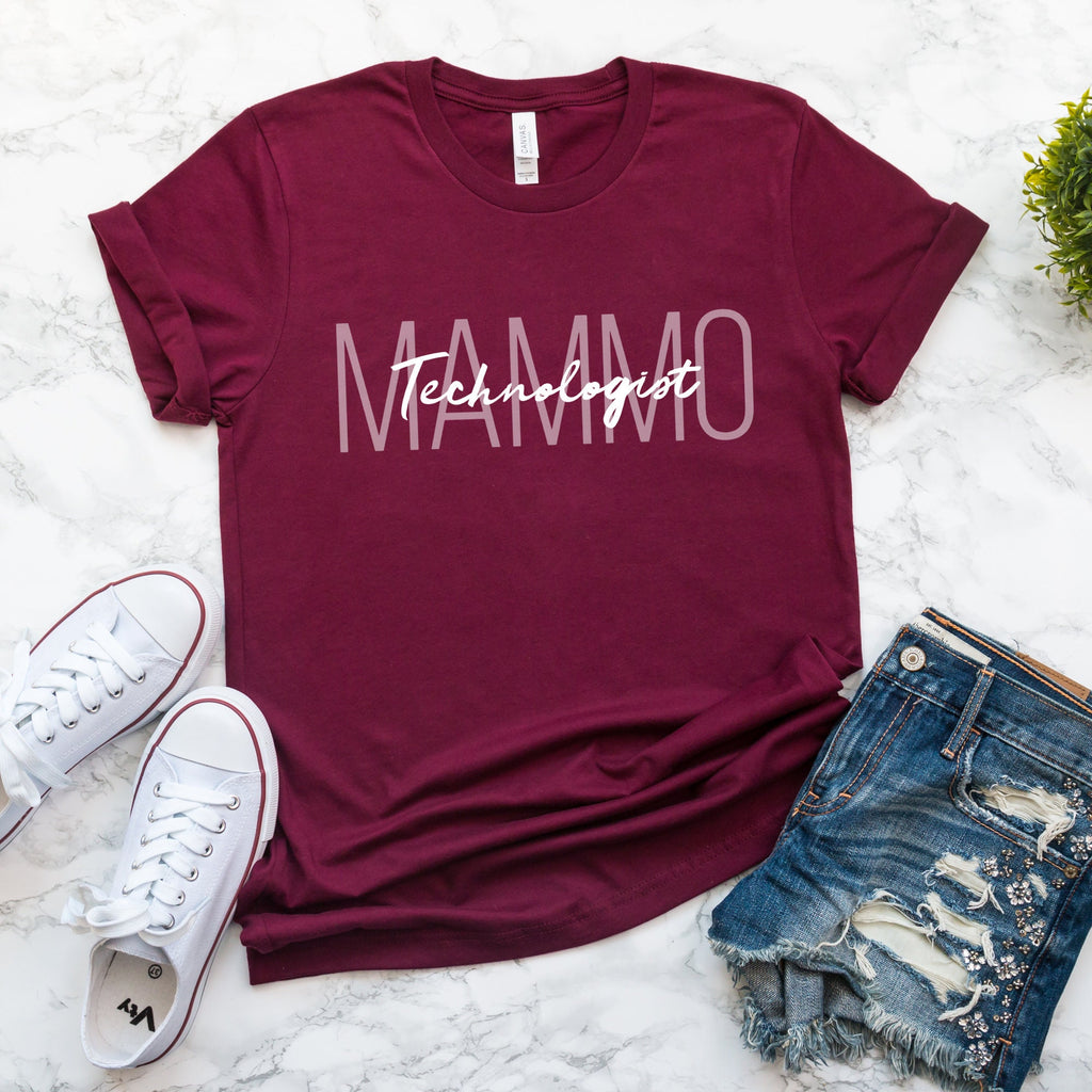 Mammo Technologist Shirt, X-Ray Technologist T-Shirt, Radiologic Technologist, Mammo Tech Grad, Radiographer Tee, XRay Tech