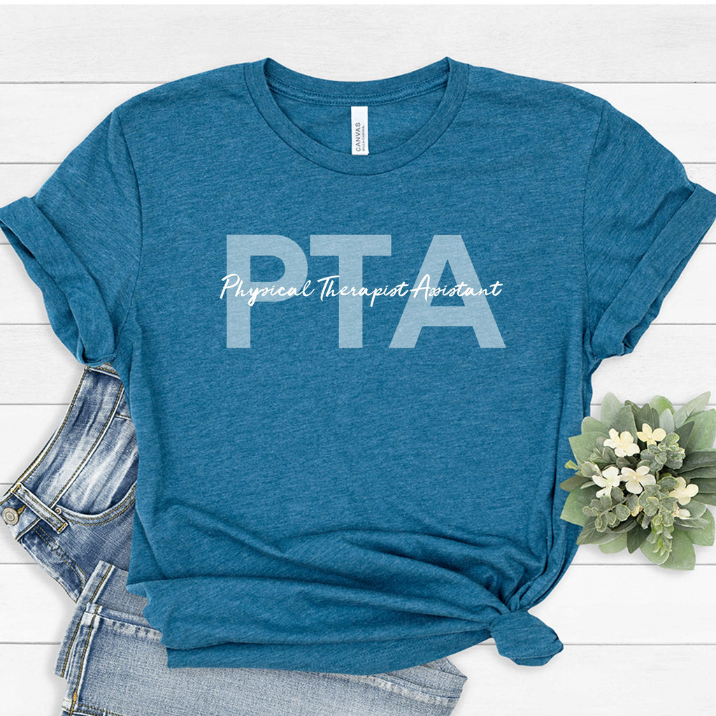 Physical Therapist Assistant Shirt | PTA T-Shirt | Therapist Student Sweatshirt | Physiotherapy Shirt | PTT Shirt | Therapy Shirt