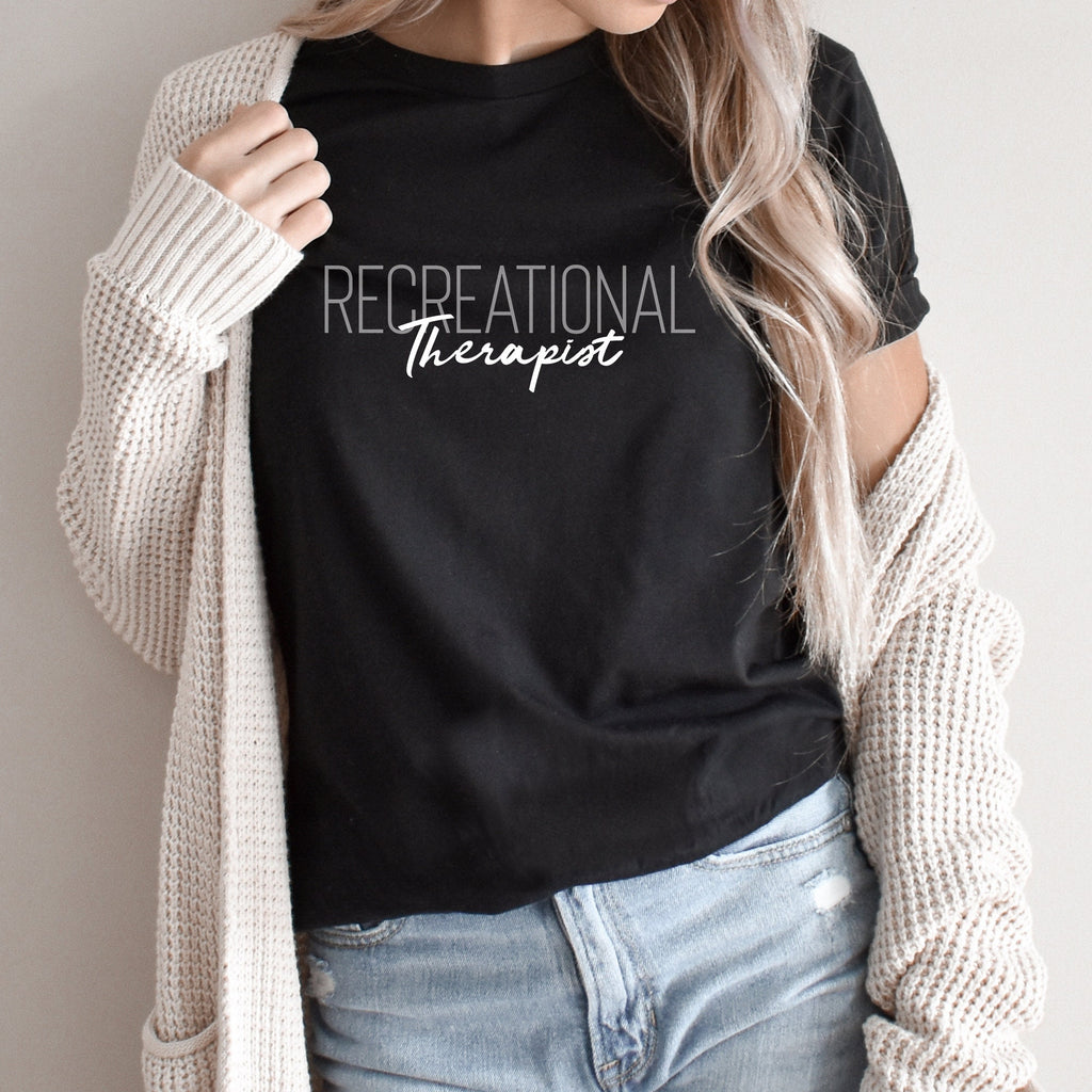 Recreational Therapist Shirt | Recreation Therapy Tshirt | Therapeutic RT Tee | Recreation Certified Sweatshirt | Specialist CTRS RT