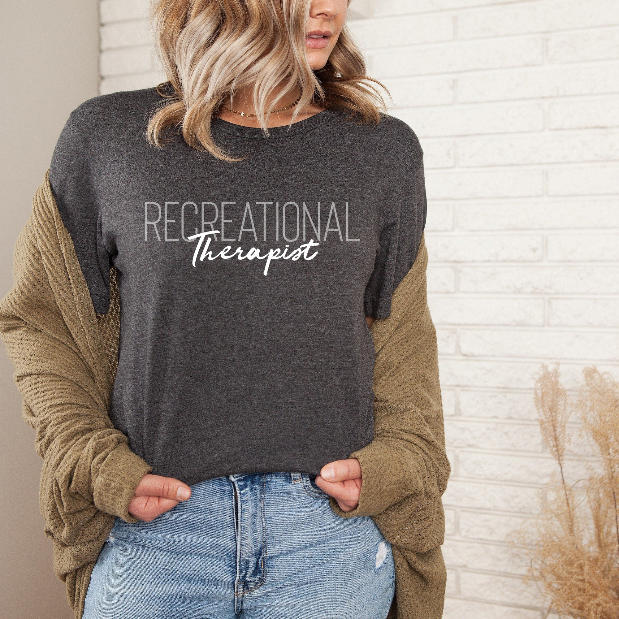 Recreational Therapist Shirt | Recreation Therapy Tshirt | Therapeutic RT Tee | Recreation Certified Sweatshirt | Specialist CTRS RT