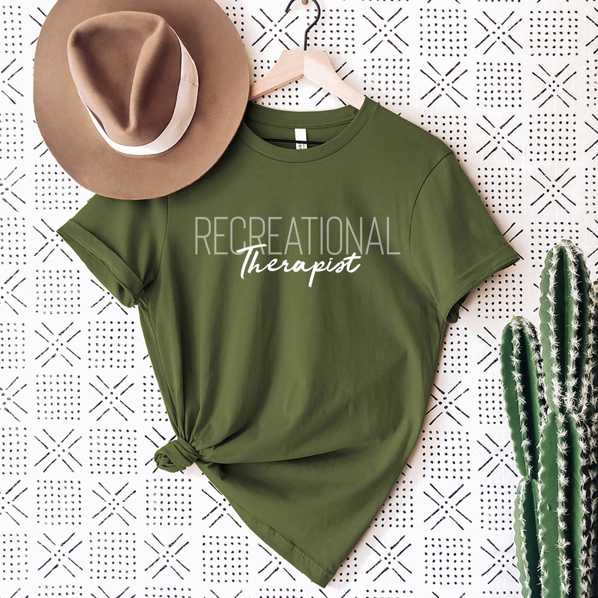 Recreational Therapist Shirt | Recreation Therapy Tshirt | Therapeutic RT Tee | Recreation Certified Sweatshirt | Specialist CTRS RT