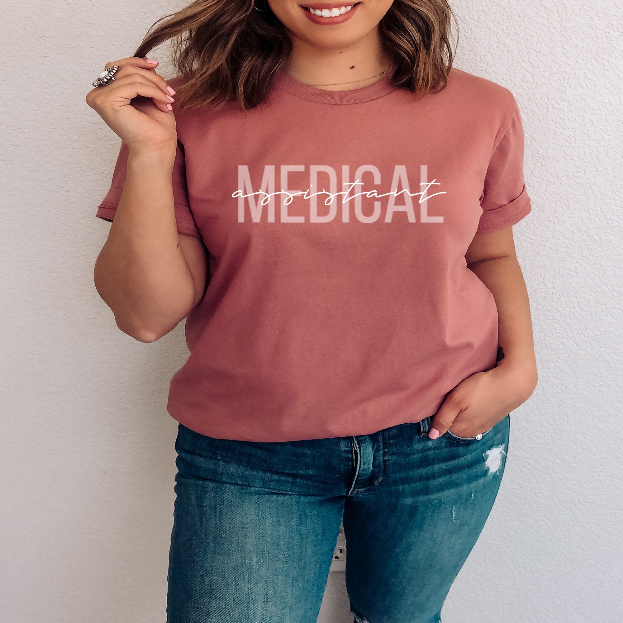 Medical Assistant Shirt, Certified Med T-Shirt, CMA Sweatshirt, Gift for Med Student, Medical Assistant Grad, Essential Medical Assistant
