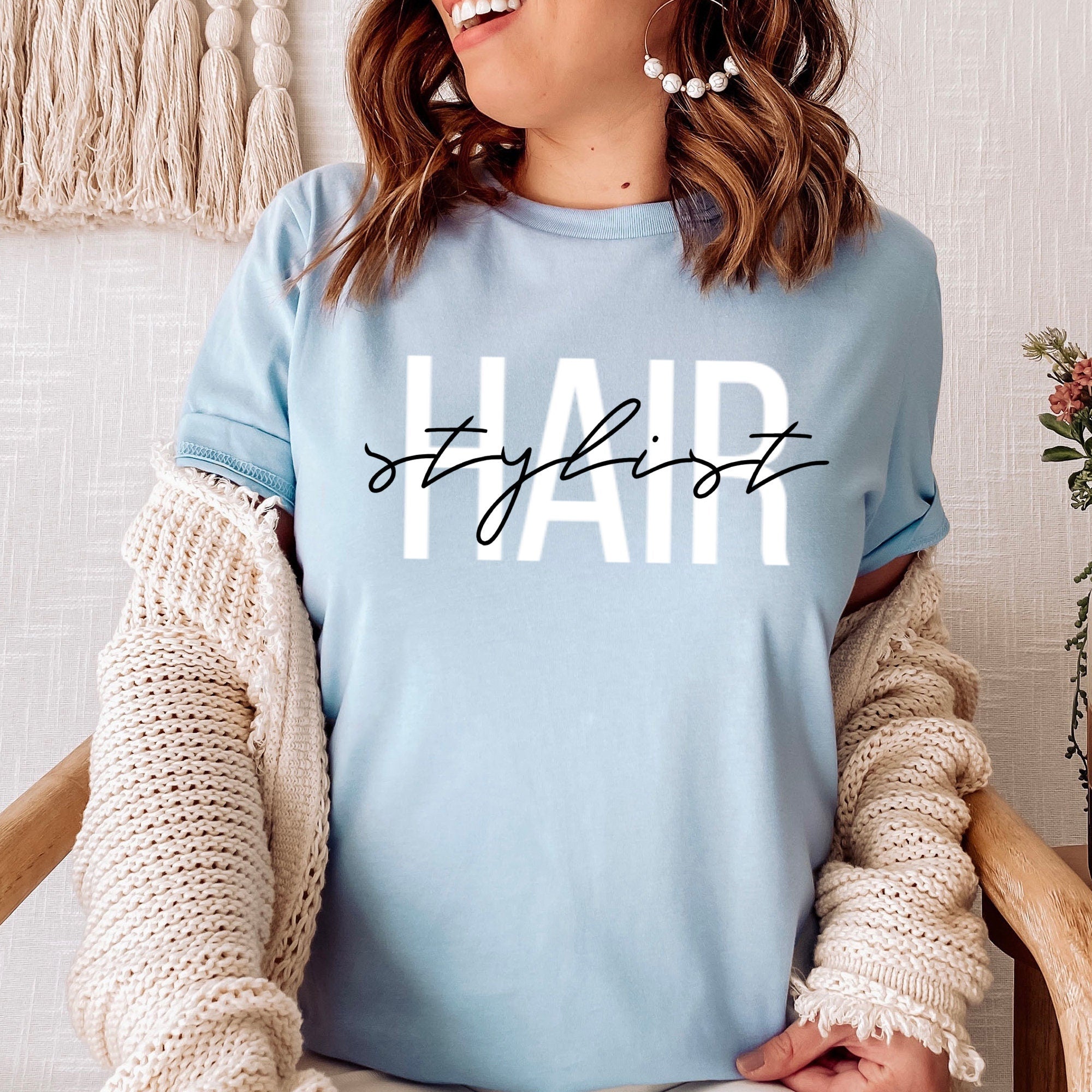 Hair Stylist Shirt, Hair Dresser T-Shirt, Gift for Hair Stylist Sweatshirt, Stylist for Wedding Sweater