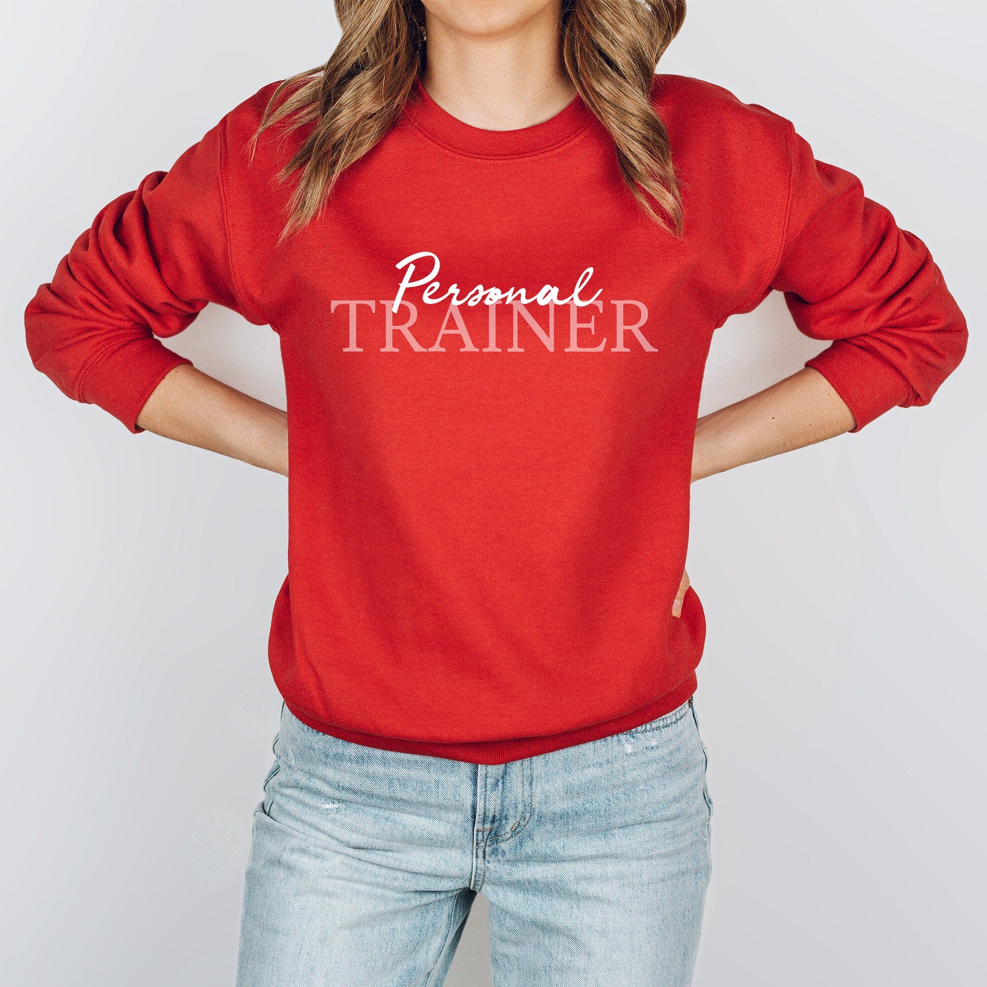 Personal Trainer Sweatshirt | Workout Sweater | Fitness Coach Shirt | Gym Coach T-Shirt | Athletic Trainer Hoodie | PT Gift | Trainer Shirt