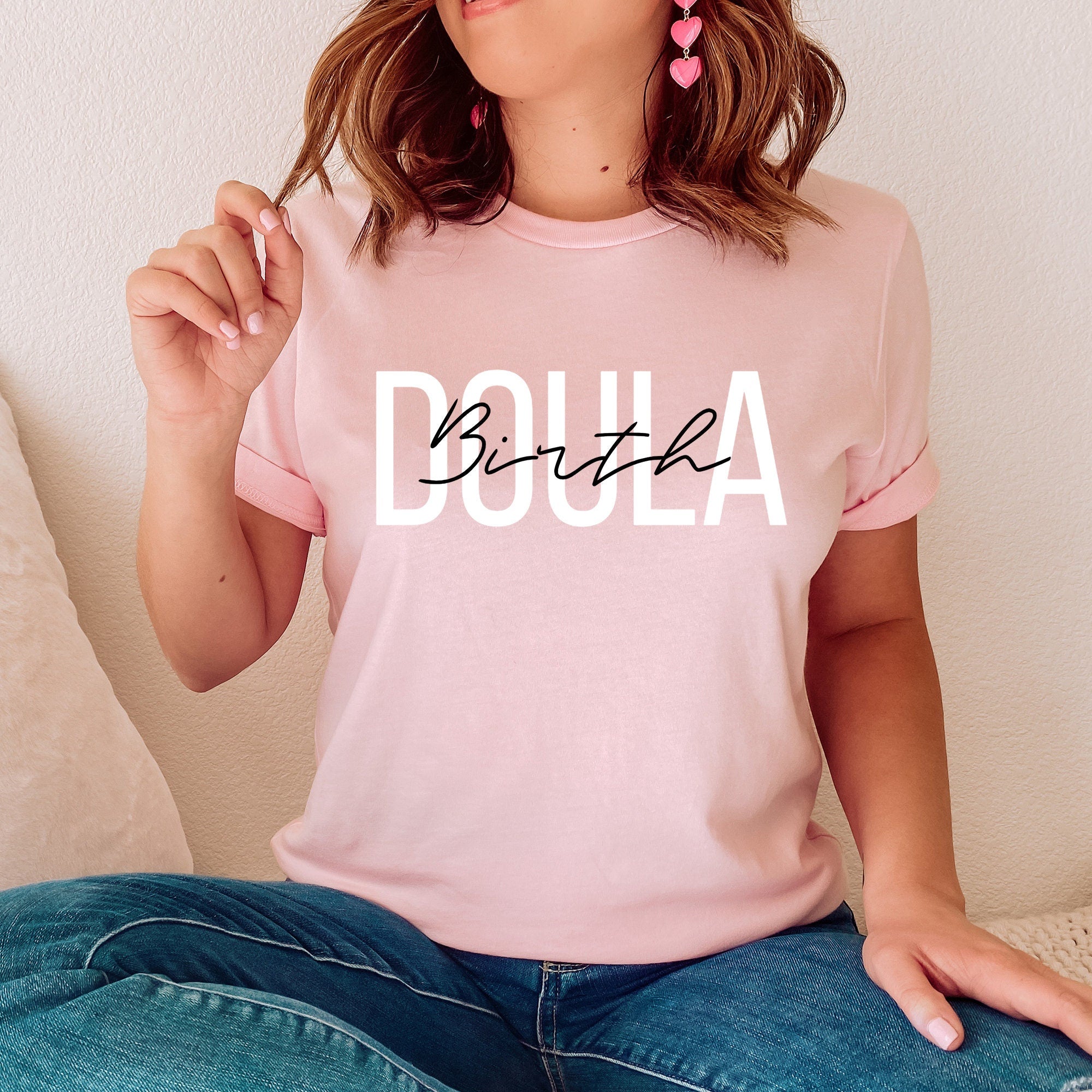 Doula Birth Shirt, Let's Doula This T-Shirt, Midwife Life Tee, Midwife Student Sweater, Birth Happens Doula Help Sweatshirt