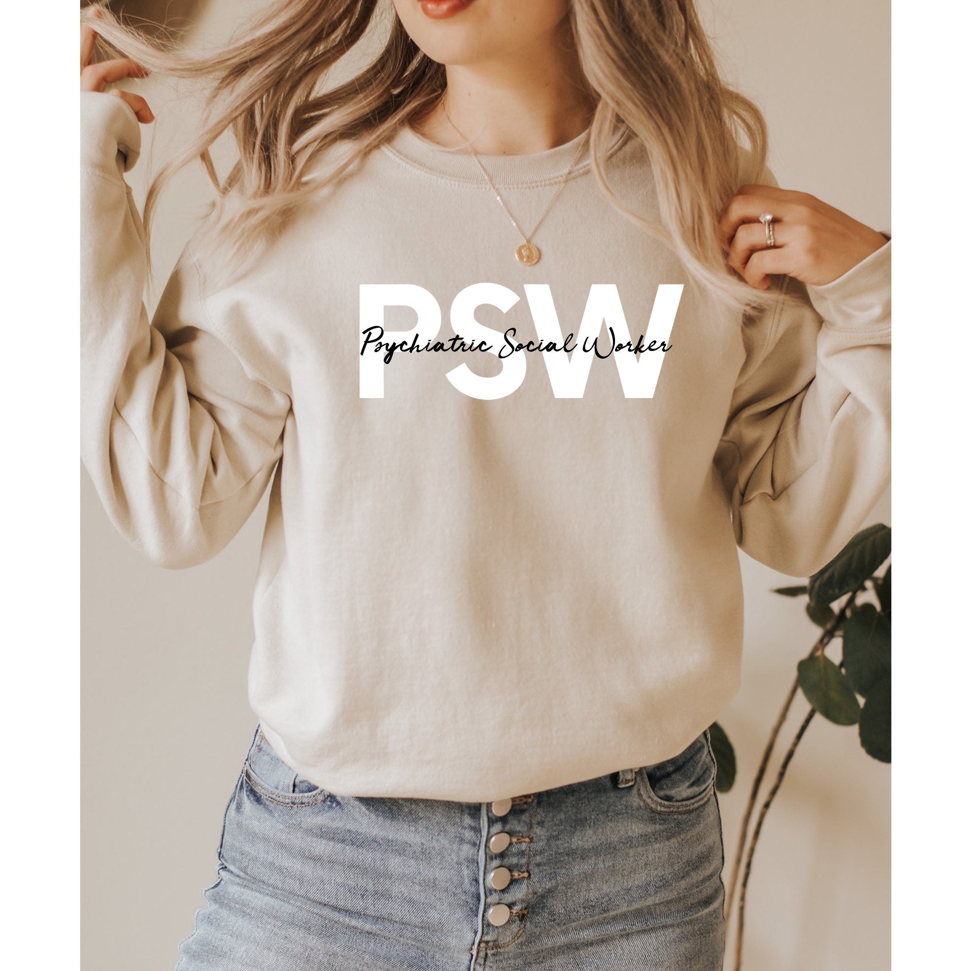 Psychiatric Social Worker Sweatshirt | Social Worker Graduate Shirt | Social Worker Squad Sweater | Shirt for Social Worker Graduation