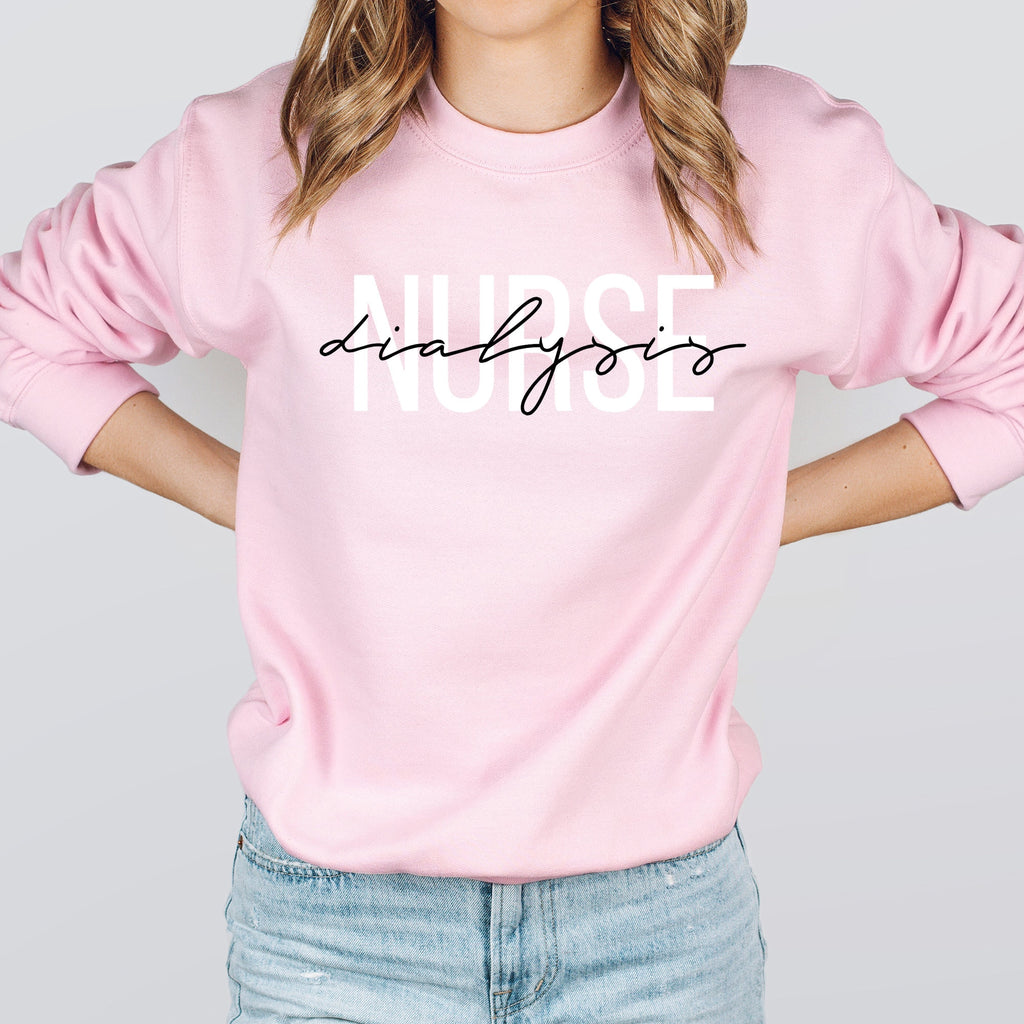 Dialysis Nurse Sweatshirt, Nephrology Nurse Sweater, Registered Nurse Graduation Shirt, RN T-Shirt, Nurse Practitioner Sweater