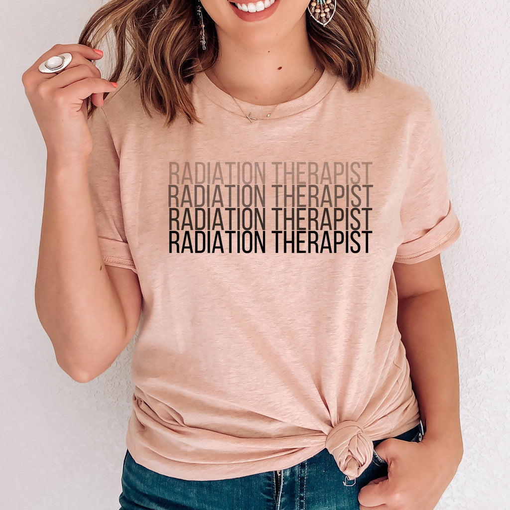 Radiation Therapist Shirt, Rad Therapy Grade T-Shirt, Radiation Tech Tee, Gift for Radiation Therapist, Radiation Student Tee