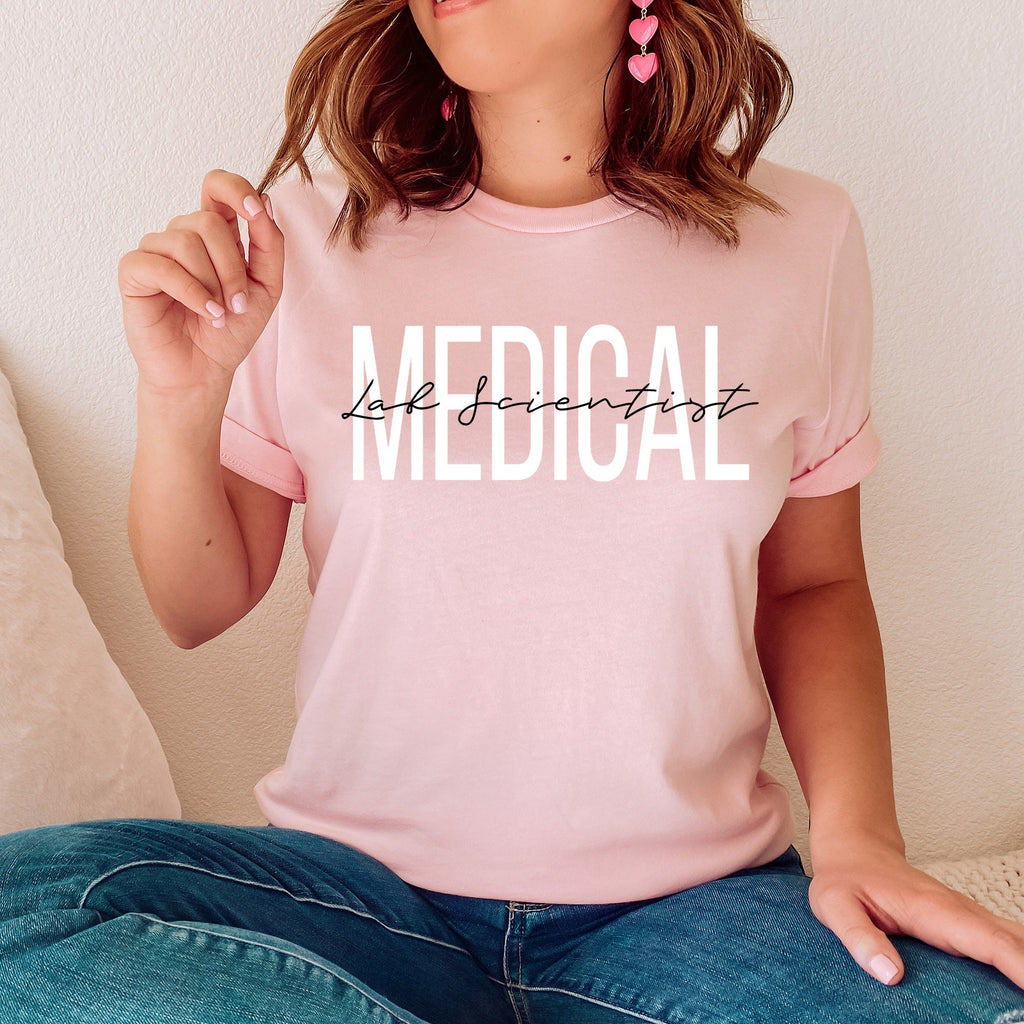 Medical Lab Scientist Shirt, Laboratory Scientist T-Shirt, Lab Science Sweatshirt, Lab Tech School Grad, Phlebotomist Lab Scientist Tech Tee