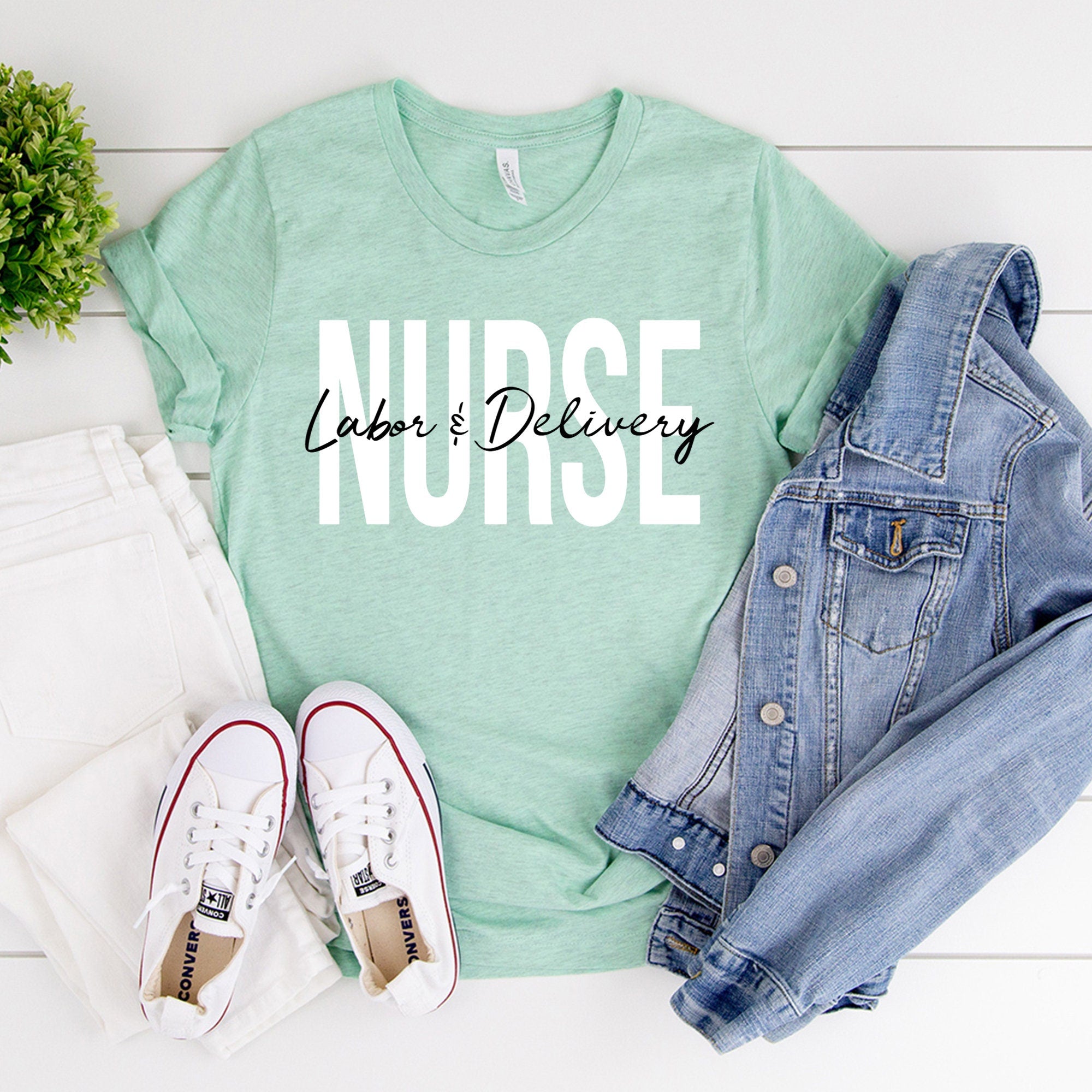 Labor and Delivery Nurse Shirt, L&D Nurse T-Shirt, Nursing School Grad Tee, Baby Nurse Sweater, Nurse Appreciation Sweatshirt