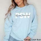 Psychiatric Social Worker Sweatshirt | Social Worker Graduate Shirt | Social Worker Squad Sweater | Shirt for Social Worker Graduation