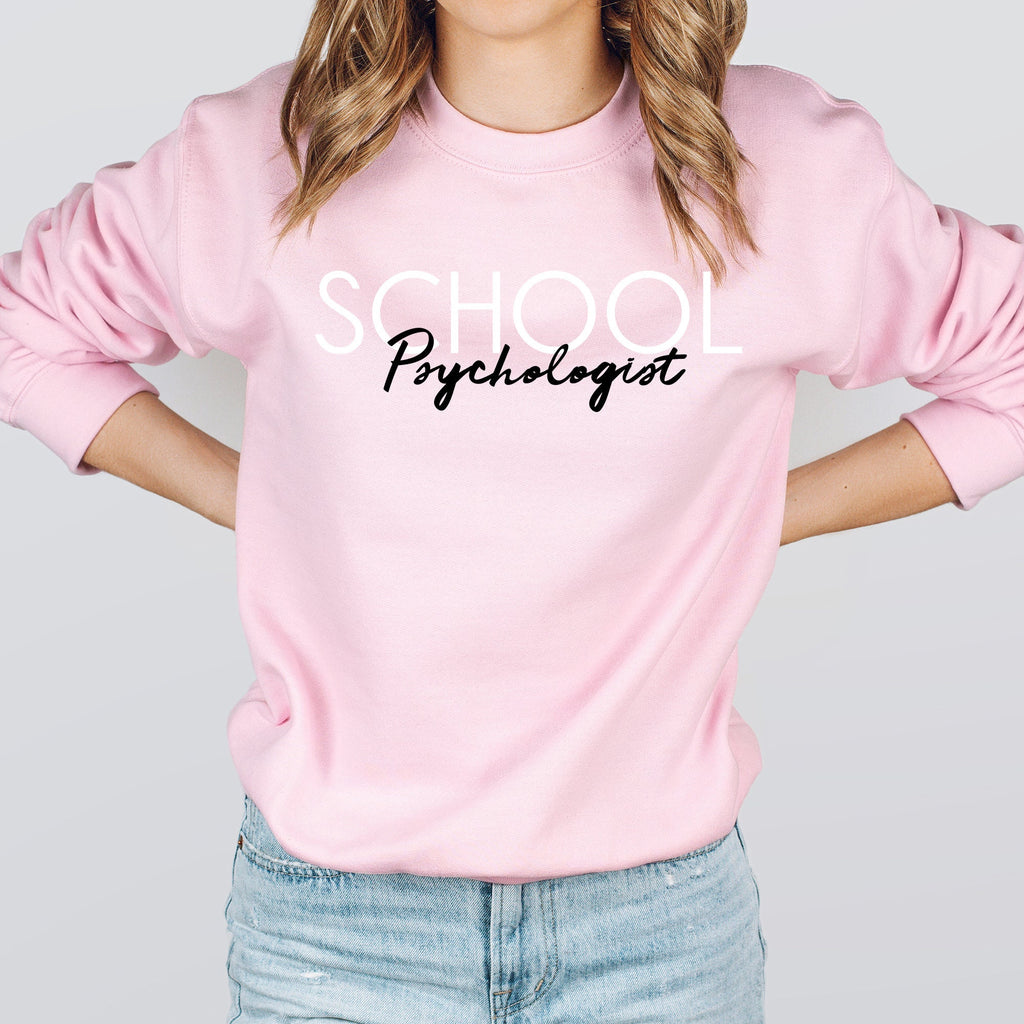 School Psychologist Sweatshirt | School Counselor Shirt | School Psych Sweater | LPC Sweater | Teacher T-Shirt | Guidance Counselor Tee