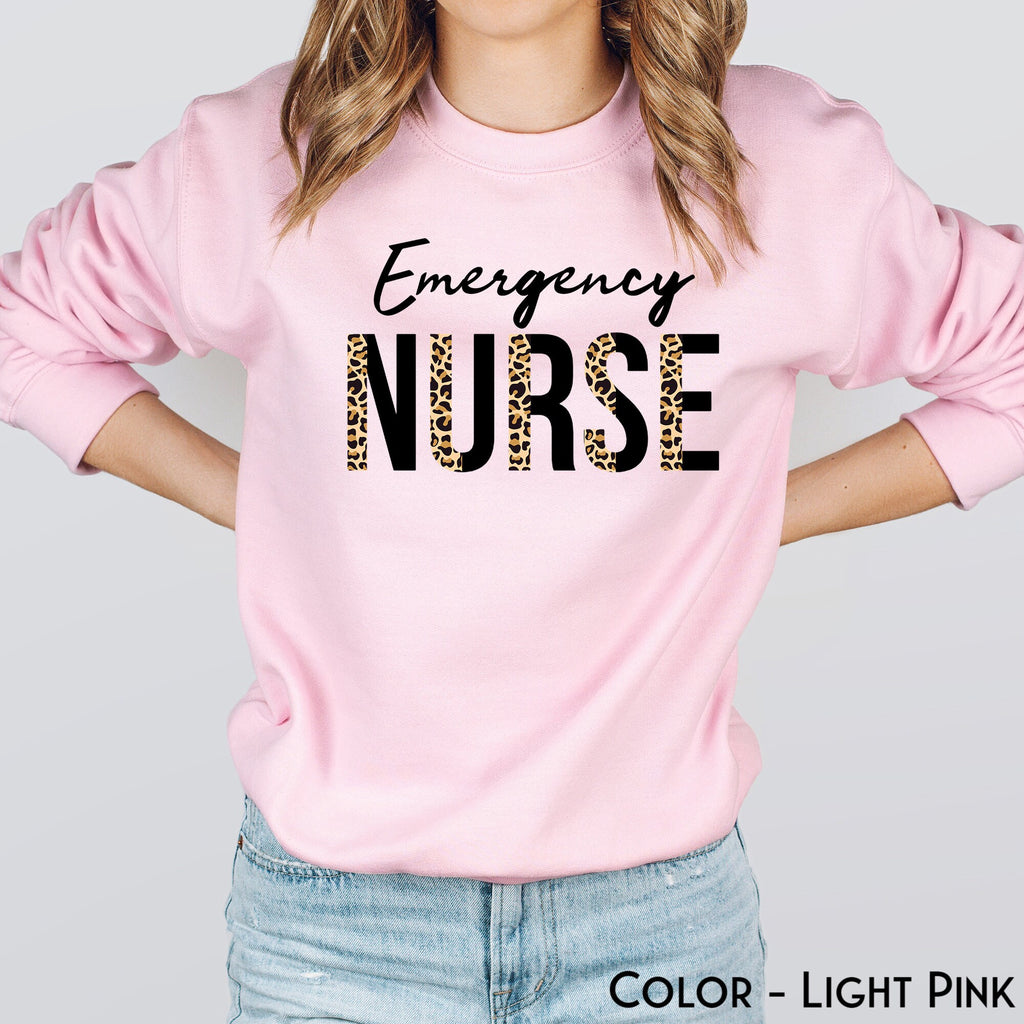 Emergency Nurse Sweatshirt, Emergency Room Nurse Sweater, ER Nursing School Shirt, Registered Nurse, Emergency Nurse Tee, ICU Nurse