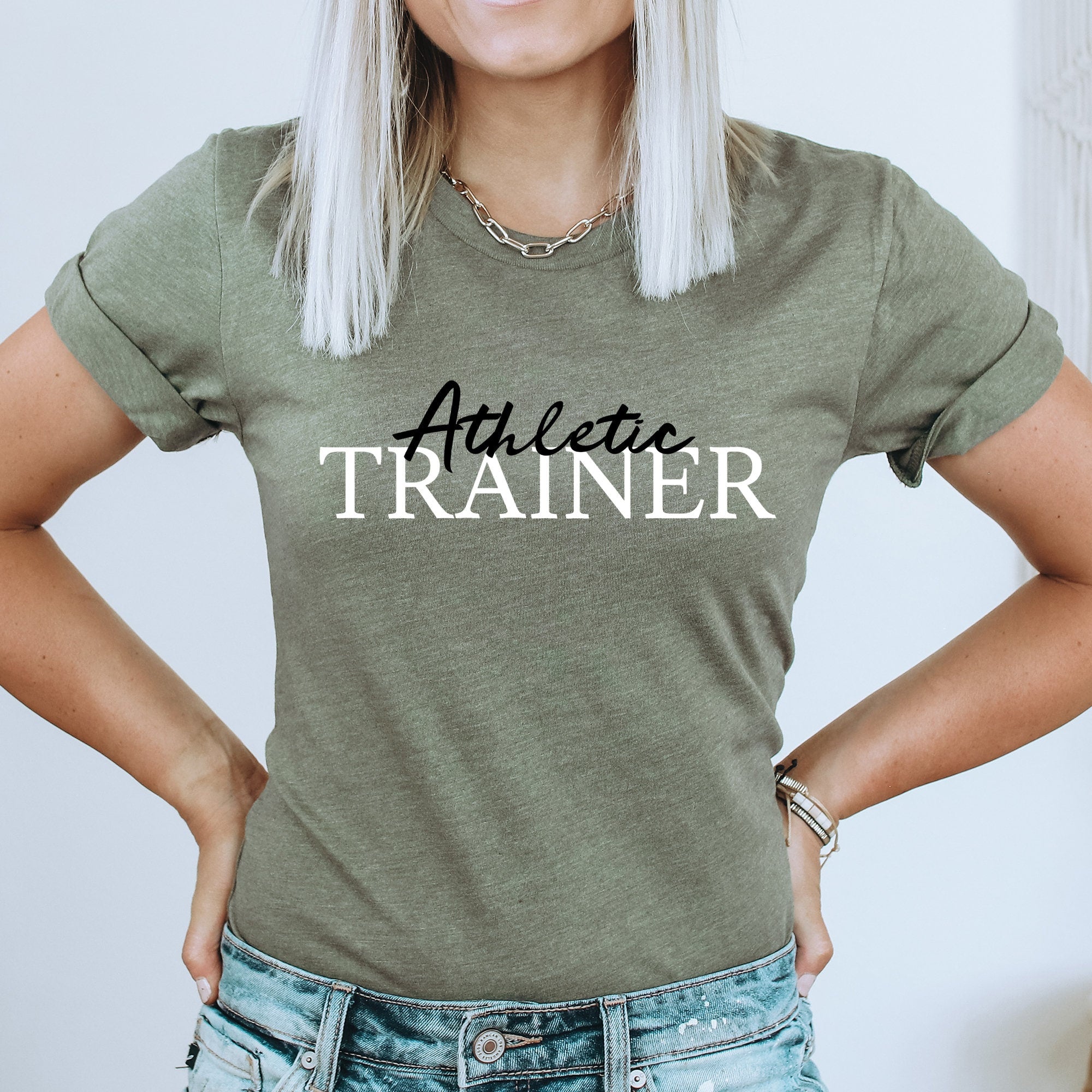 Athletic Trainer Shirt, Sport Medicine T-Shirt, AT Tee, Sport Trainer Shirt, Athletic Trainer Sweatshirt, Coach Trainer Shirt