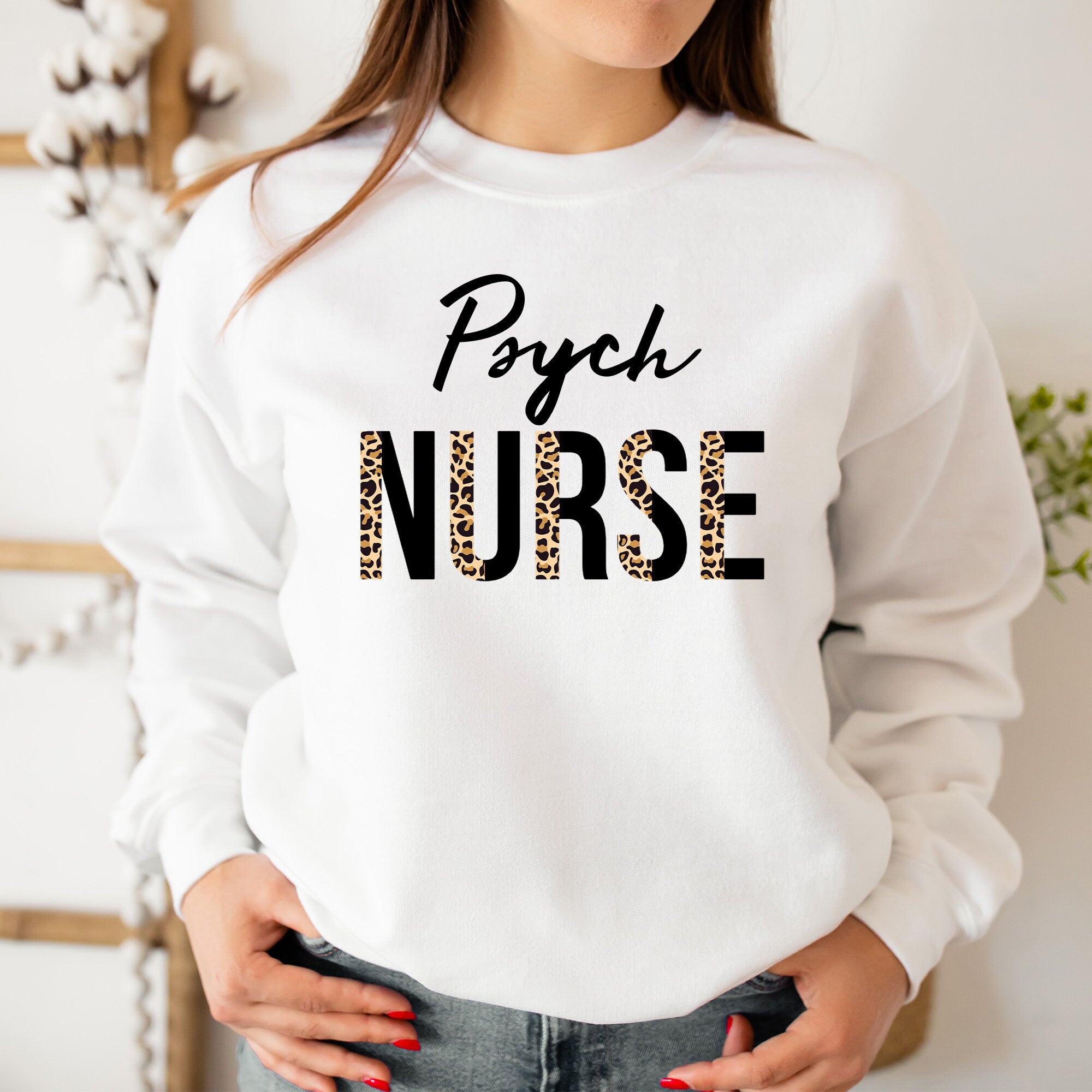 Psych Nurse Sweatshirt, Psychiatric Nurse NP Nurses Sweater, Mental Health Nurse Shirt, Psychiatric Nurse Crewneck