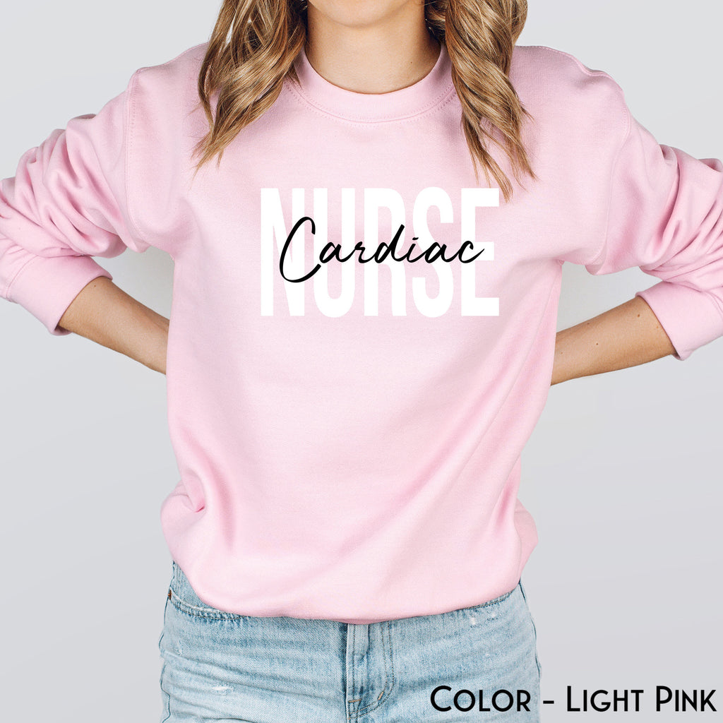 Cardiac Nurse Sweatshirt, Gift for Nurse Sweater, Nursing School Grad Shirt, ICU Nurse T-Shirt, ER Nurse Squad Shirt, Future Nurse Hoodie