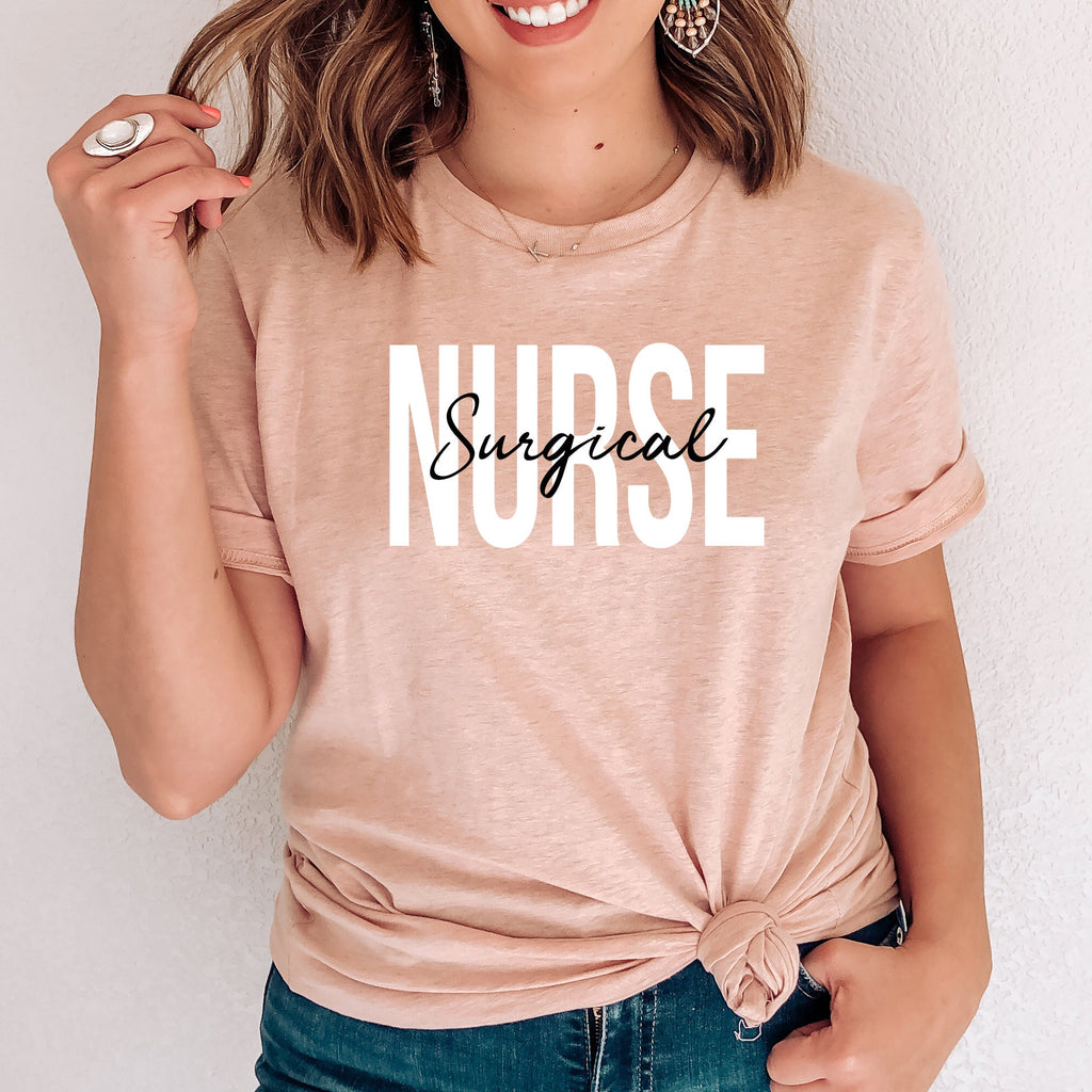 Surgical Nurse Shirt, Surgical Technologist T-Shirt, ER Nursing School Graduate Sweatshirt, Registered Nurse, RN Nurse Tee, ICU Nurse