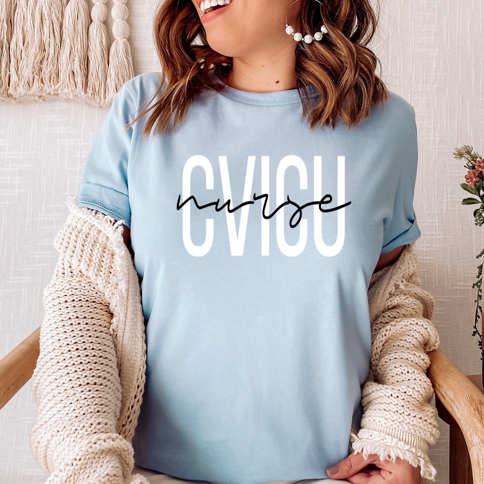CVICU Nurse Shirt, Cardiovascular ICU Nurse T-Shirt, Cardiology Registered Nurse Student Graduate Sweatshirt, NICU Nurse Sweater