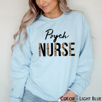 Psych Nurse Sweatshirt, Psychiatric Nurse NP Nurses Sweater, Mental Health Nurse Shirt, Psychiatric Nurse Crewneck
