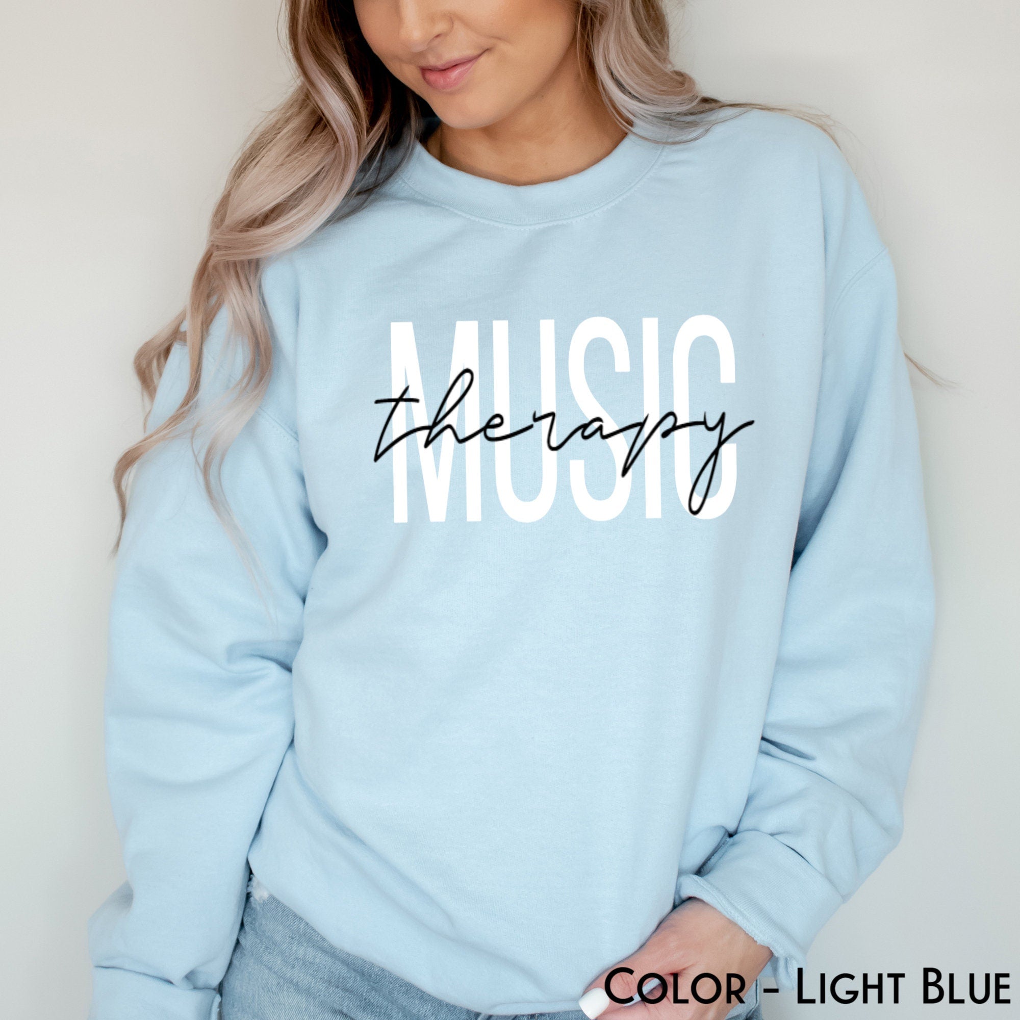 Music Therapy Sweatshirt, Music Therapist Sweater, Music Session Gift Shirt, Music Teacher T-Shirt, Musician Tee