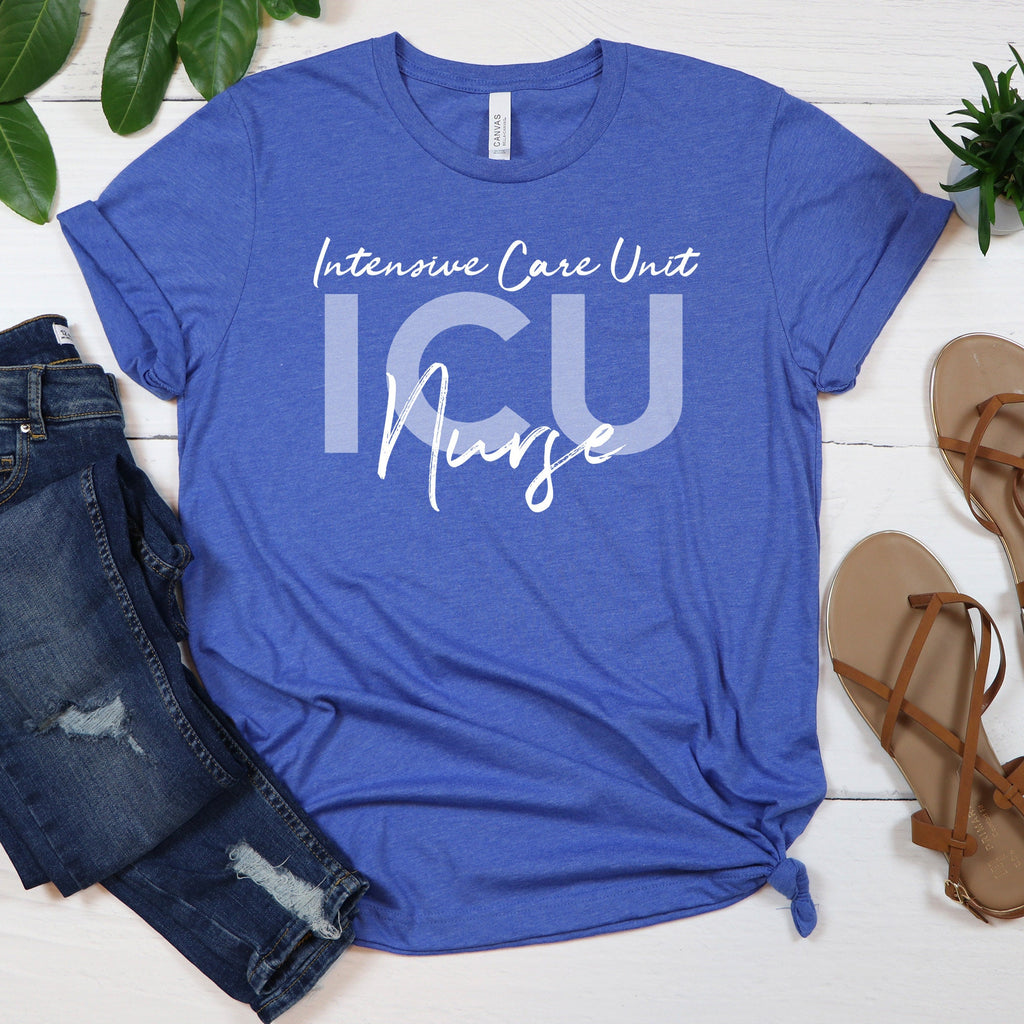 ICU Intensive Care Unit Nurse Shirt, PICU Nursing School Student T-Shirt, Emergency Registered Nurse Grad Shirt, Nurse in Training Sweater