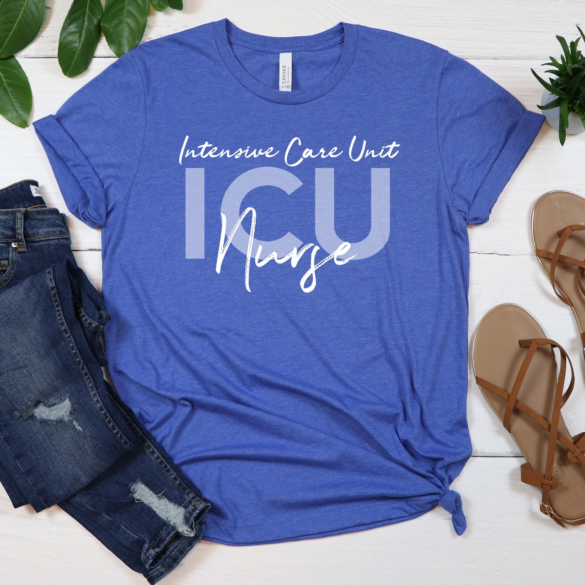 ICU Intensive Care Unit Nurse Shirt, PICU Nursing School Student T-Shirt, Emergency Registered Nurse Grad Shirt, Nurse in Training Sweater