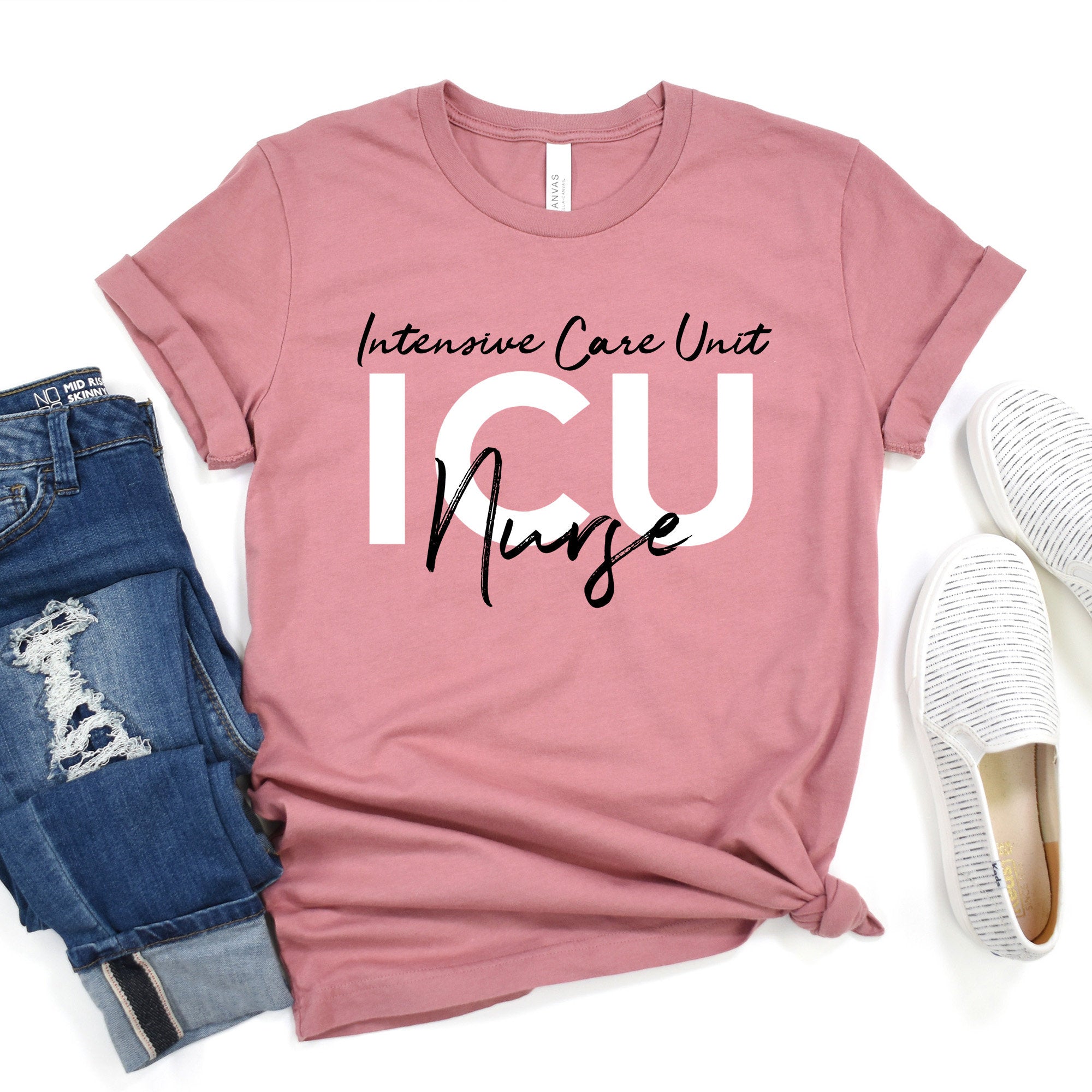 ICU Intensive Care Unit Nurse Shirt, PICU Nursing School Student T-Shirt, Emergency Registered Nurse Grad Shirt, Nurse in Training Sweater