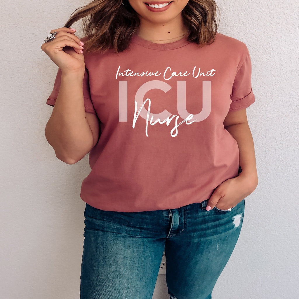 ICU Intensive Care Unit Nurse Shirt, PICU Nursing School Student T-Shirt, Emergency Registered Nurse Grad Shirt, Nurse in Training Sweater