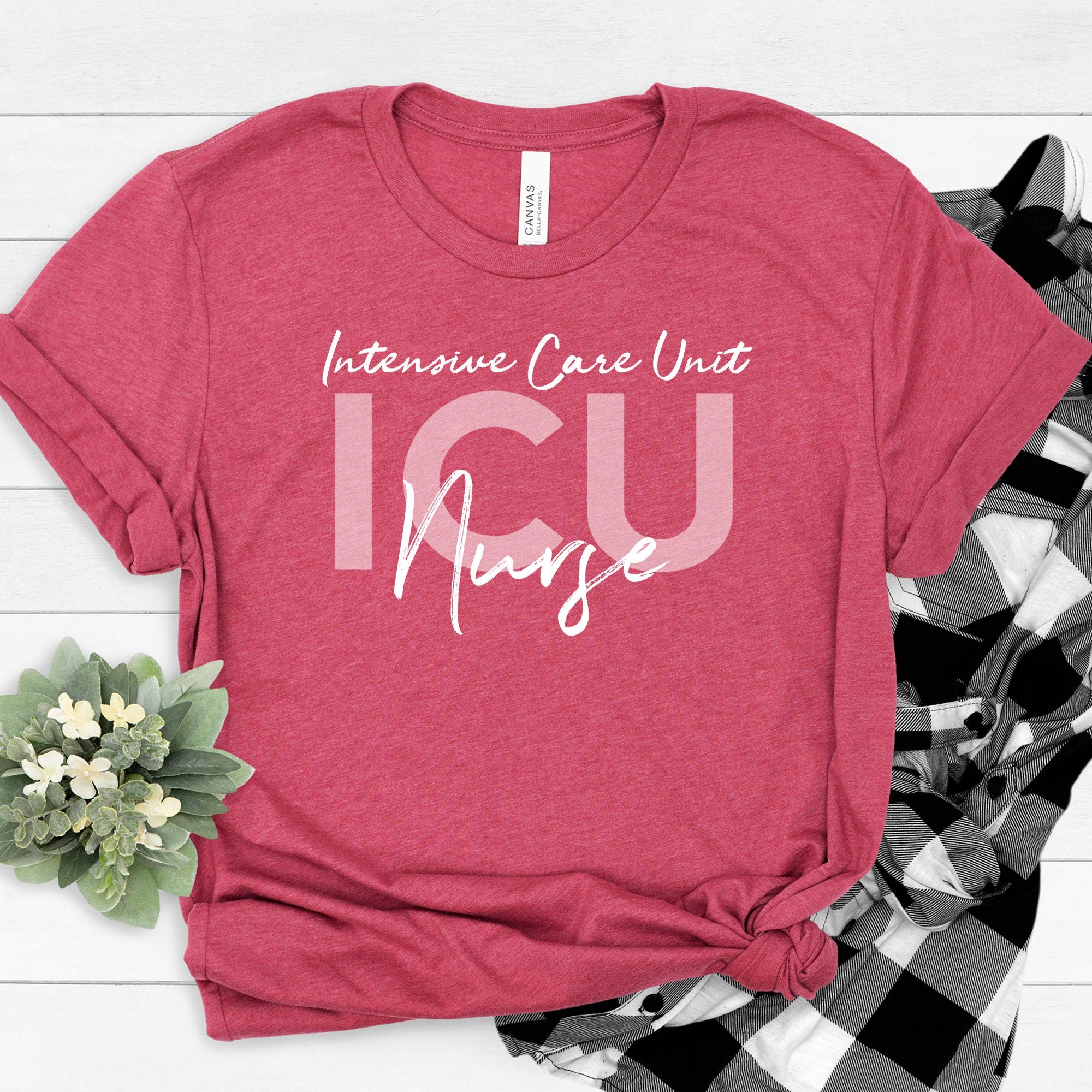 ICU Intensive Care Unit Nurse Shirt, PICU Nursing School Student T-Shirt, Emergency Registered Nurse Grad Shirt, Nurse in Training Sweater