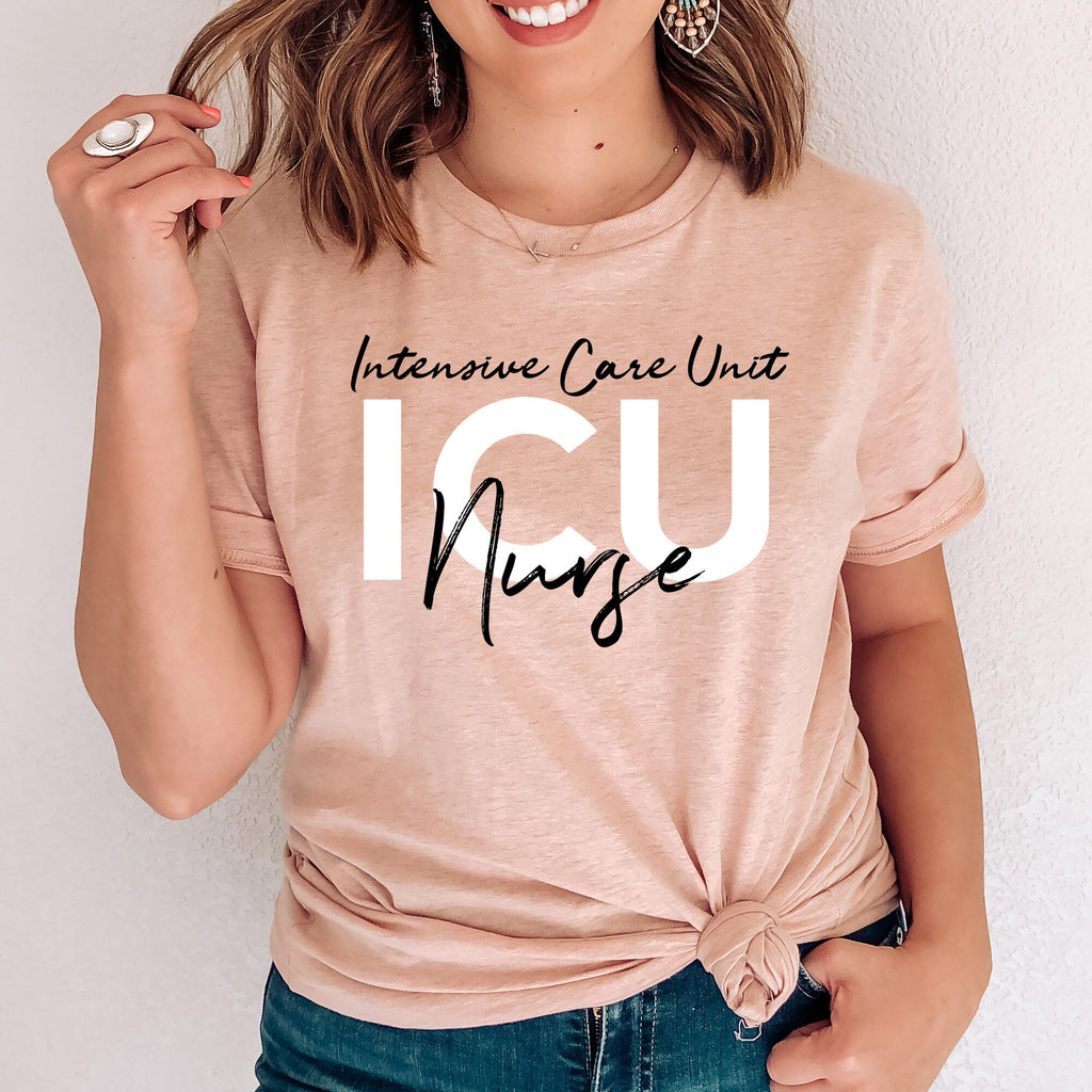 ICU Intensive Care Unit Nurse Shirt, PICU Nursing School Student T-Shirt, Emergency Registered Nurse Grad Shirt, Nurse in Training Sweater