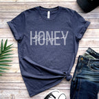 Blessed Honey Shirt, Honey Life T-Shirt, Mother's Day Gift, Cute Honey Tee, Grandma Gift for the Holiday, Honey Sweater