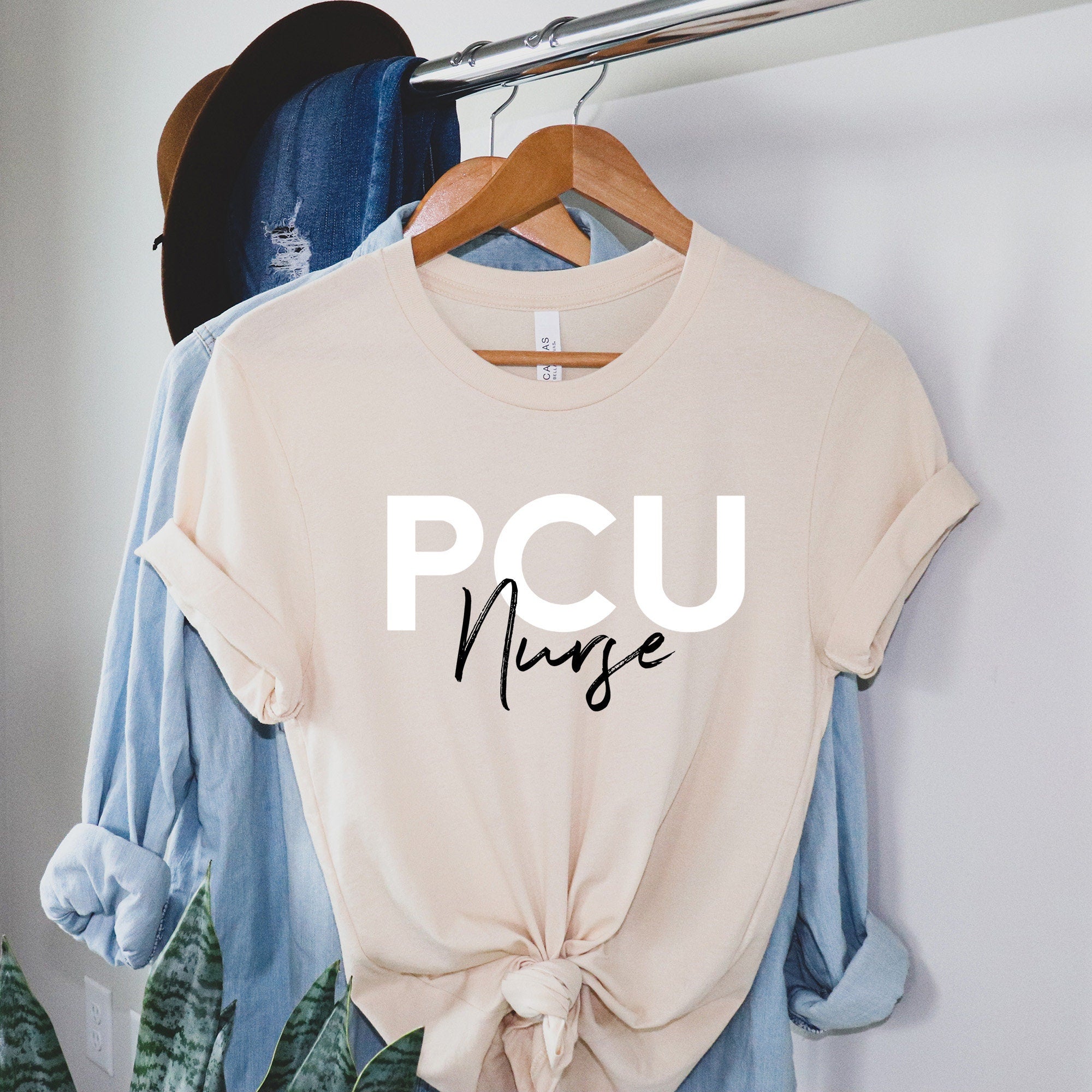 PCU Progressive Care Unit Nurse Shirt, PICU Nursing School Student T-Shirt, Emergency Registered Nurse Grad Shirt, Nurse in Training Sweater