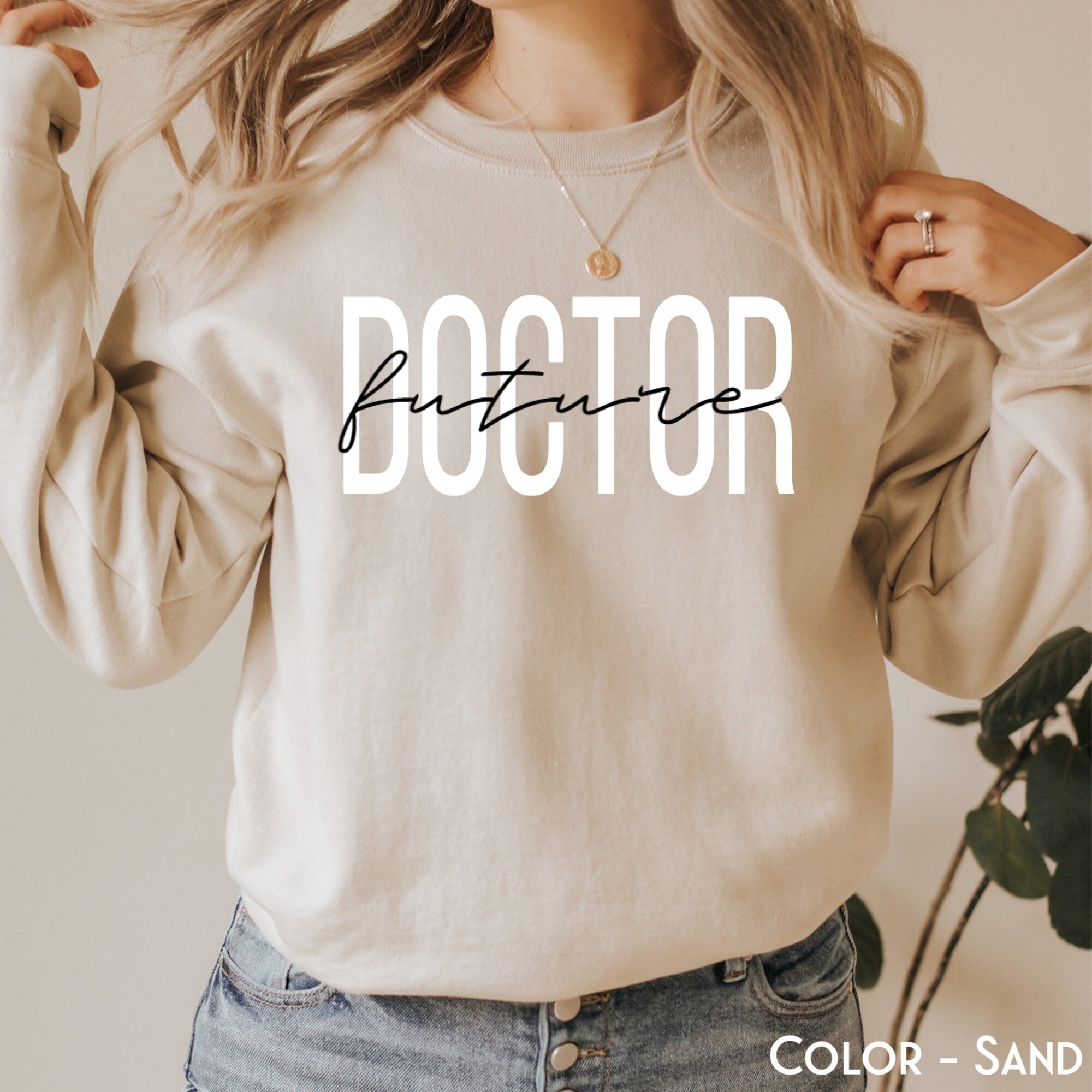 Future Doctor Sweatshirt | Doctor In The Making Sweater | Medical School Student Shirt | Future MD Graduation Tee | New Doctor to Be Shirt