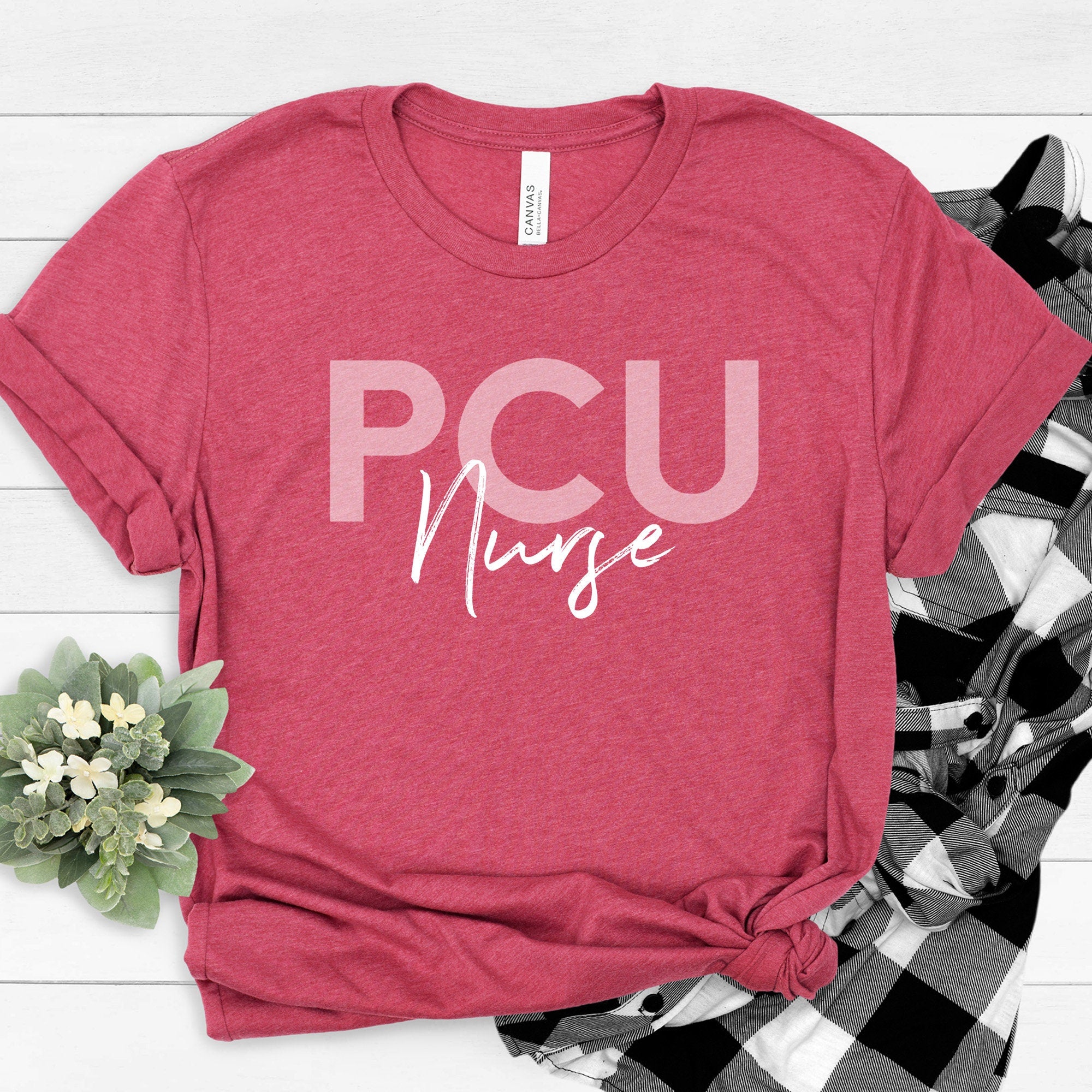 PCU Progressive Care Unit Nurse Shirt, PICU Nursing School Student T-Shirt, Emergency Registered Nurse Grad Shirt, Nurse in Training Sweater