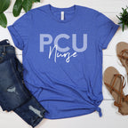 PCU Progressive Care Unit Nurse Shirt, PICU Nursing School Student T-Shirt, Emergency Registered Nurse Grad Shirt, Nurse in Training Sweater