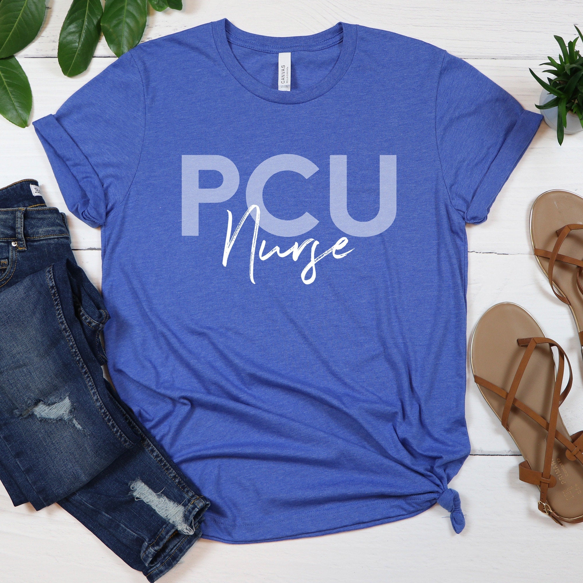 PCU Progressive Care Unit Nurse Shirt, PICU Nursing School Student T-Shirt, Emergency Registered Nurse Grad Shirt, Nurse in Training Sweater