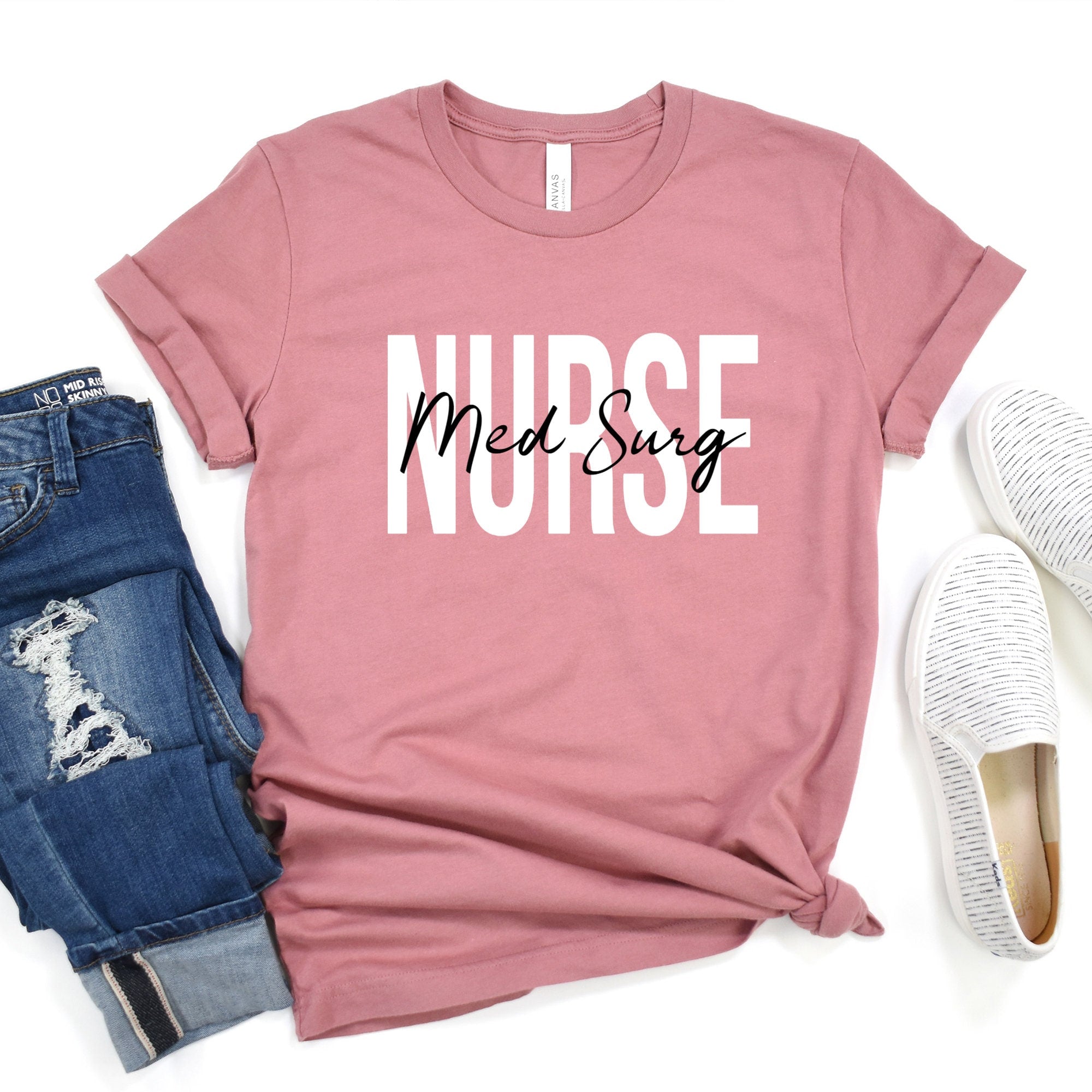 Med Surg Nurse Shirt, Medical Surgical Nurse T-Shirt, Medsurg Nursing School Tee, Registered Nurse Shirt, Nursing School, Future Nurse