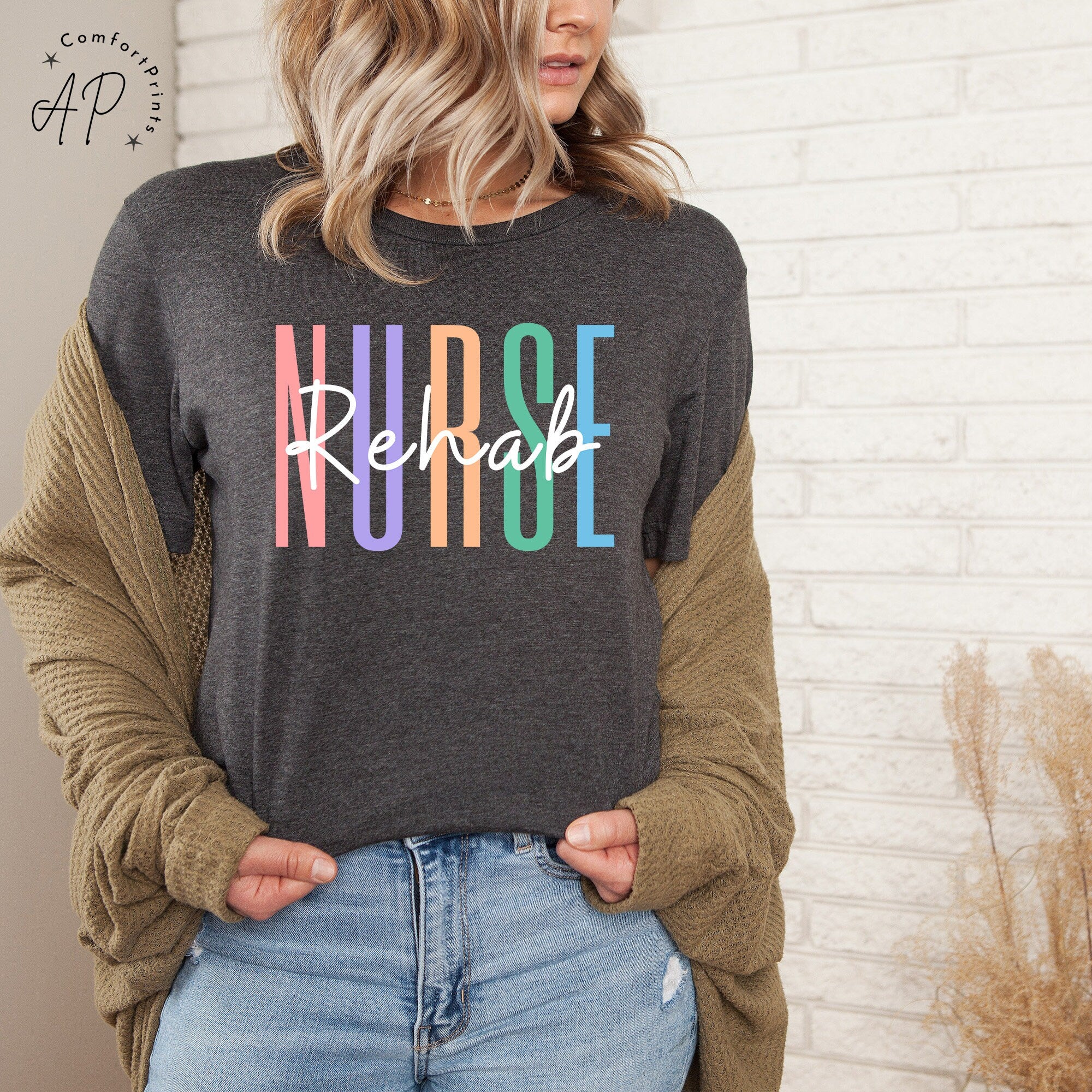 Rehab Nurse T-Shirt, Psych Nurse Shirt, Nursing School Grad Tee, Trauma Sweater, Nurse Life Shirt, Nurse Appreciation Sweatshirt