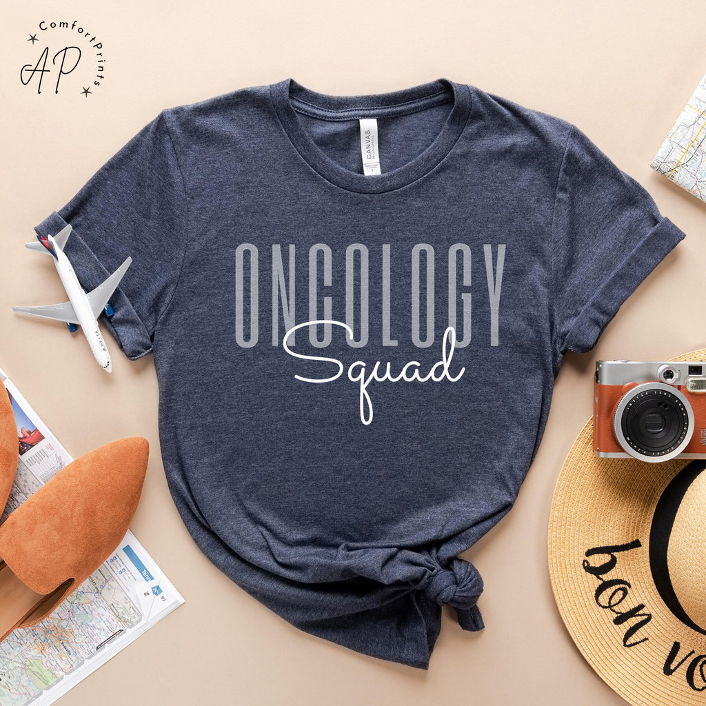 Oncology Nurse Squad T-Shirt, Cancer Team Gift