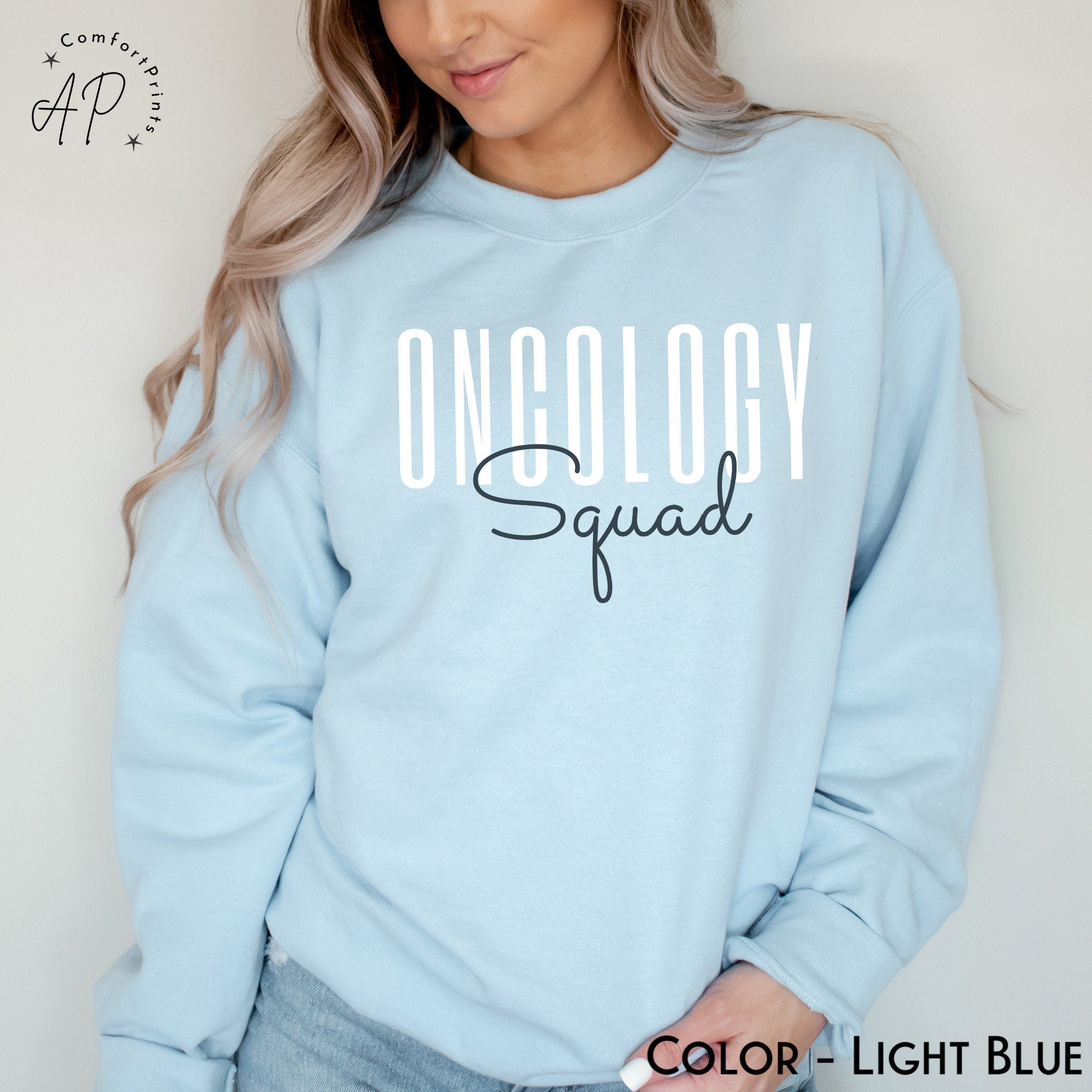Oncology Nurse Squad Sweatshirt, Cancer Nurse Specialist Sweater, Radiation Oncologist Team Gift, Nurse Practitioner Tee, Chemo Nurse Shirt