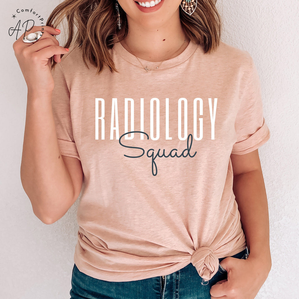 Radiology Squad T-Shirt, Radiologic Technologist Shirt, Xray Technologist Gift T-Shirt, Radiographer Gift Tee, Rad Tech Shirt, MRI Tech