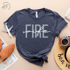 Firefighter Wife Shirt, Fireman Wife T-Shirt, Wife of Firefighter Sweatshirt, Gift for New Fire Wife Sweater