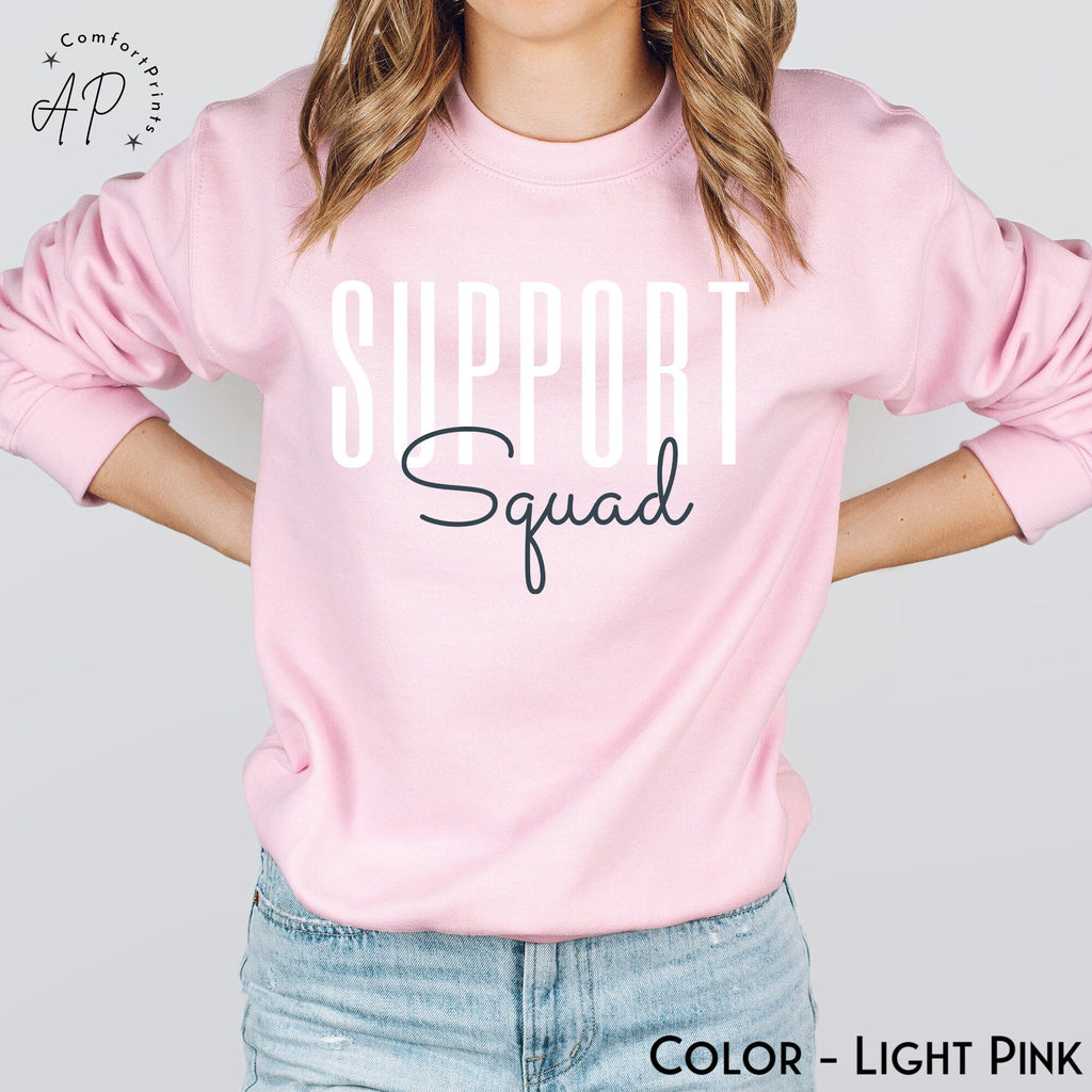 Support Squad Sweatshirt, Support Teacher Sweater, Teacher Appreciation Shirt, School Support Staff T-Shirt, Office Squad Tee