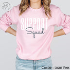 Support Squad Sweatshirt, Support Teacher Sweater, Teacher Appreciation Shirt, School Support Staff T-Shirt, Office Squad Tee