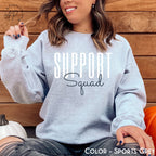 Support Squad Sweatshirt, Support Teacher Sweater, Teacher Appreciation Shirt, School Support Staff T-Shirt, Office Squad Tee