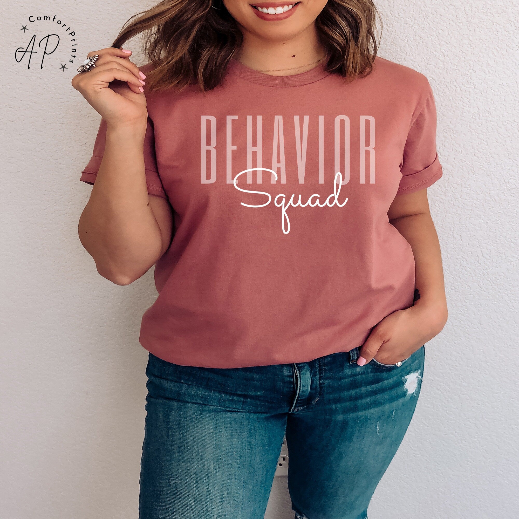 Behavior Squad T-Shirt, Behavior Analyst Shirt, Behavior Specialist T-Shirt, Behavior Therapist Shirt, Behavior Therapy Tee