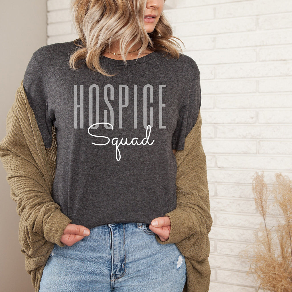 Hospice Squad Shirt, Hospice Nurse T-Shirt, RN Nursing Student Tee, Nurse School Graduation Sweatshirt, Nurse Appreciation Shirt