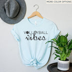 Volleyball Vibes Shirt, Volleyball Game Day T-Shirt, Volleyball Mom Sweatshirt, Volleyball Team Sweater